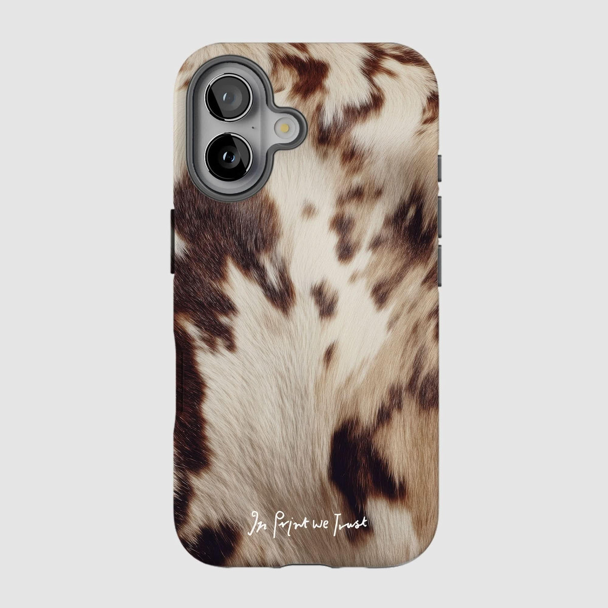 cosy tough iPhone case - In Print We Trust