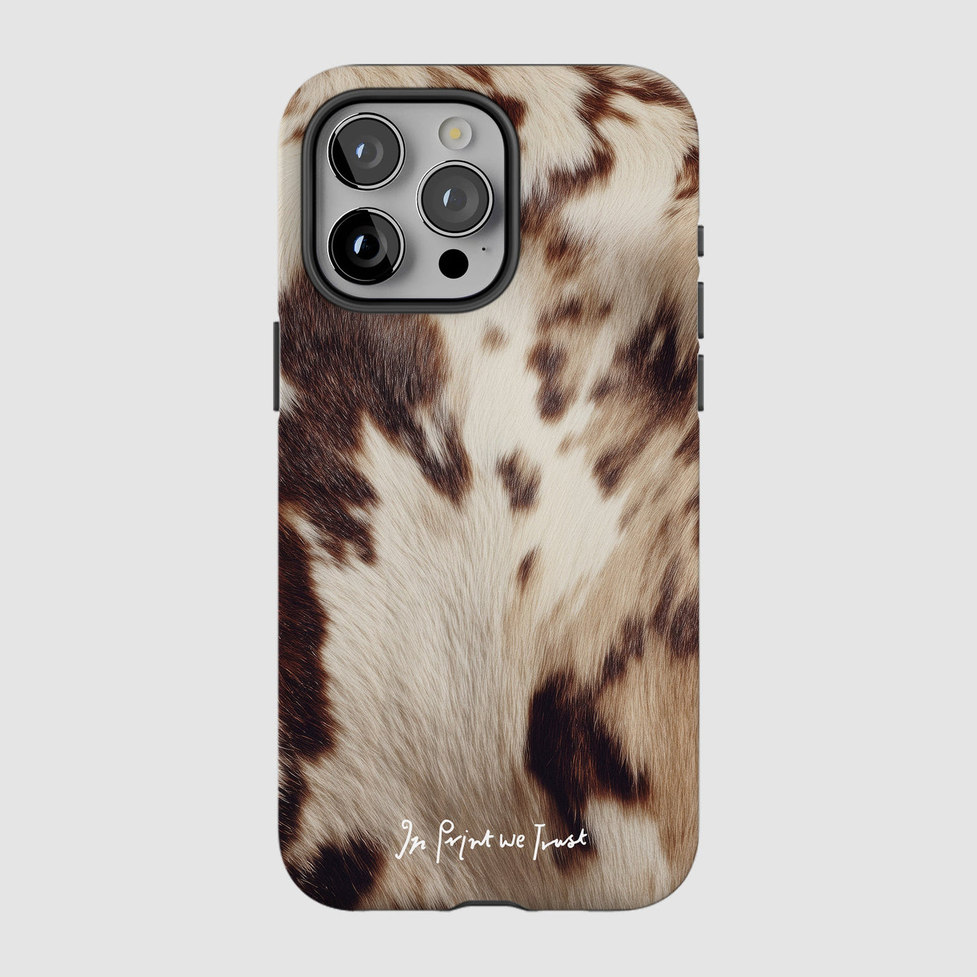 cosy tough iPhone case - In Print We Trust