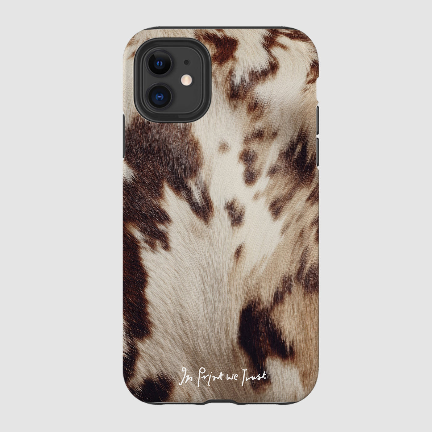 cosy tough iPhone case - In Print We Trust