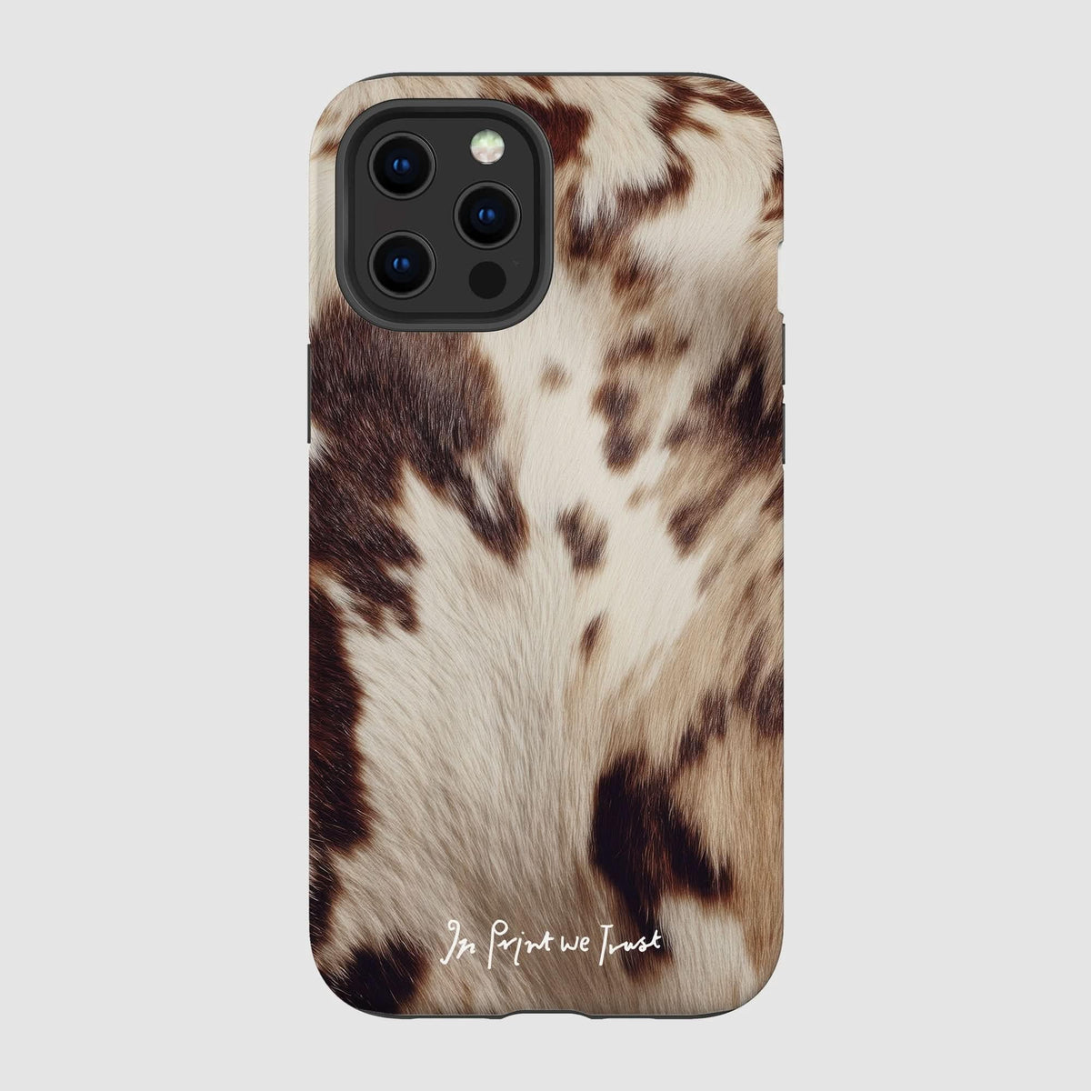 cosy tough iPhone case - In Print We Trust