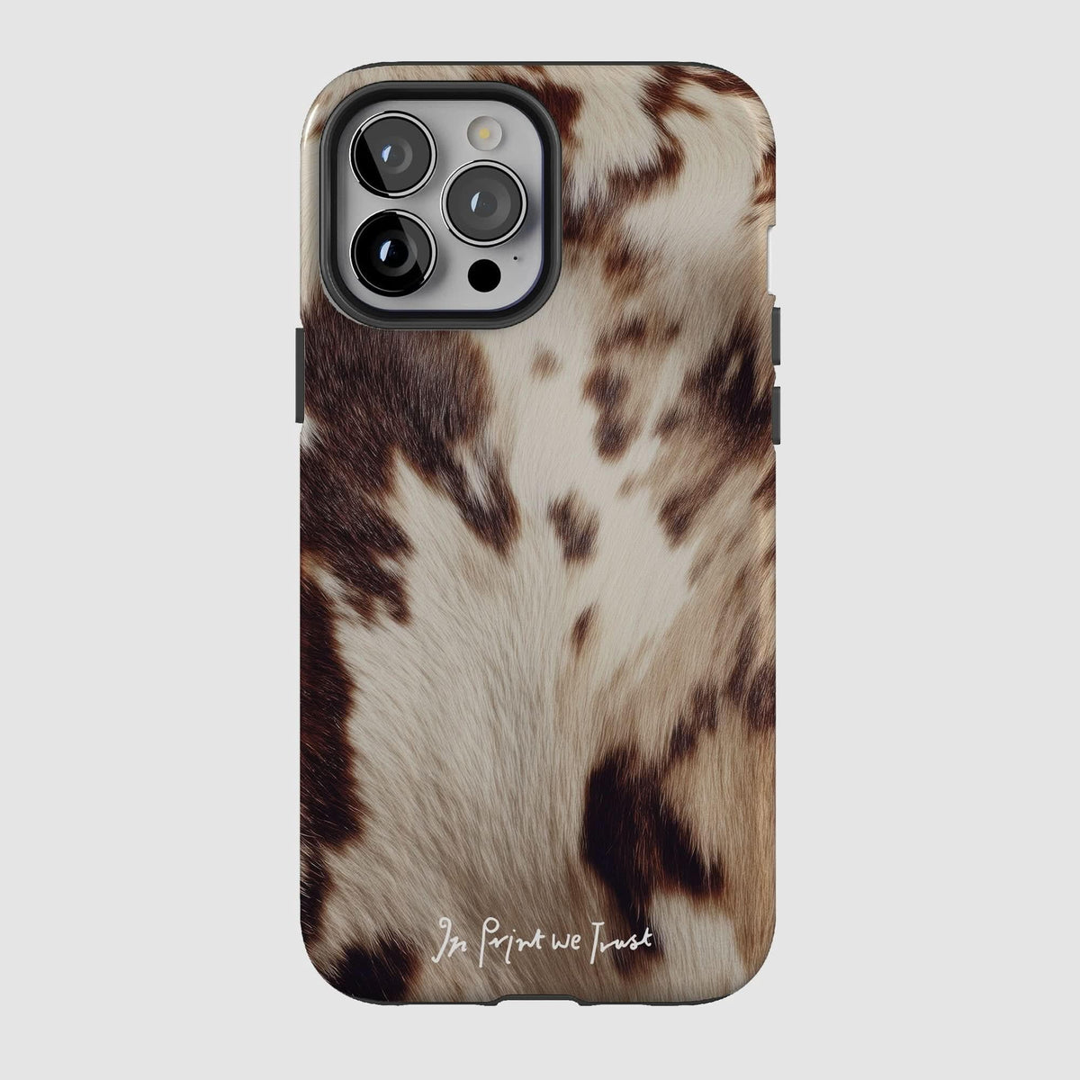 cosy tough iPhone case - In Print We Trust