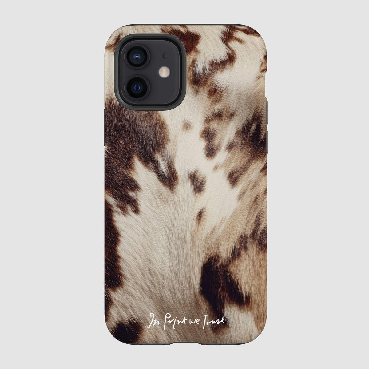 cosy tough iPhone case - In Print We Trust