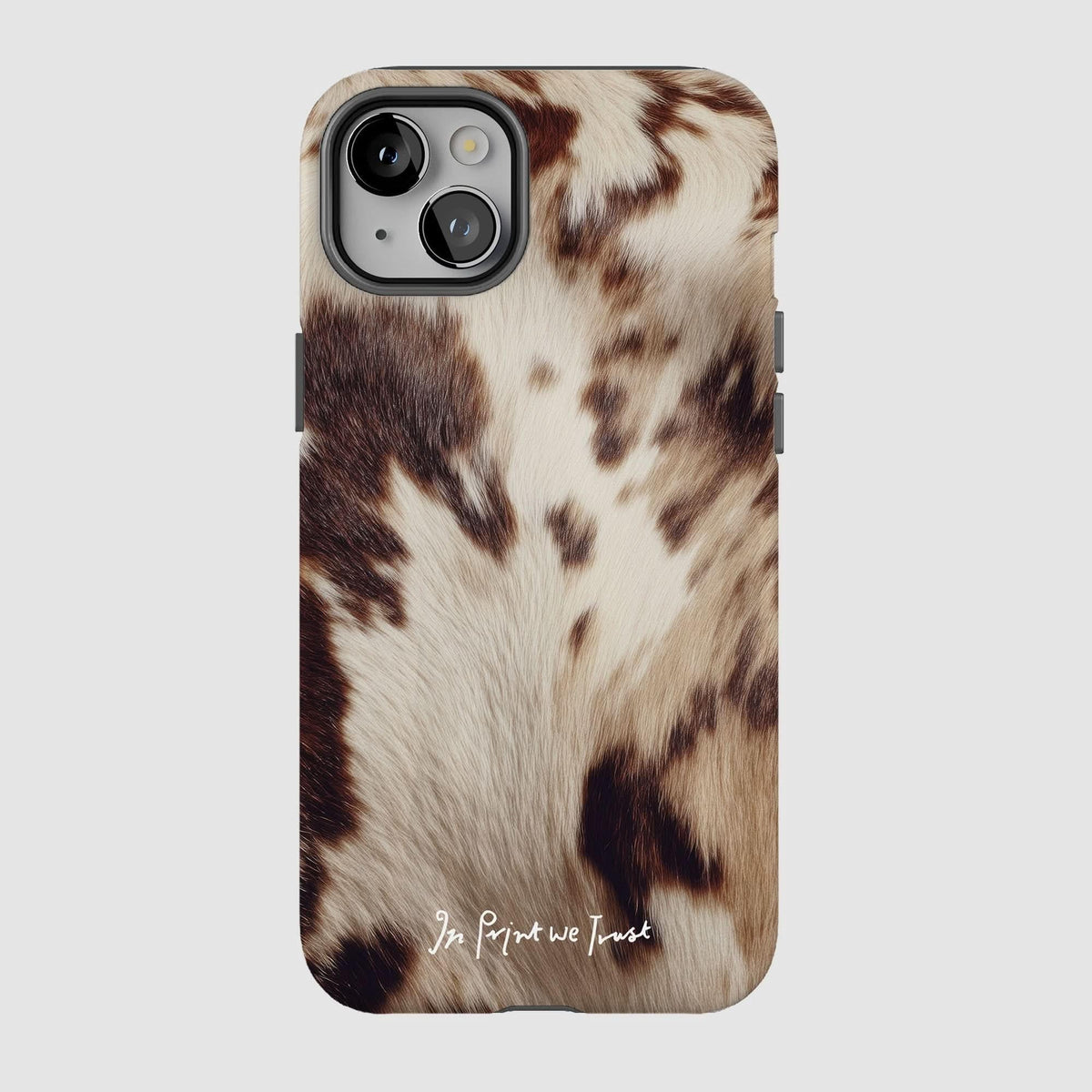 cosy tough iPhone case - In Print We Trust