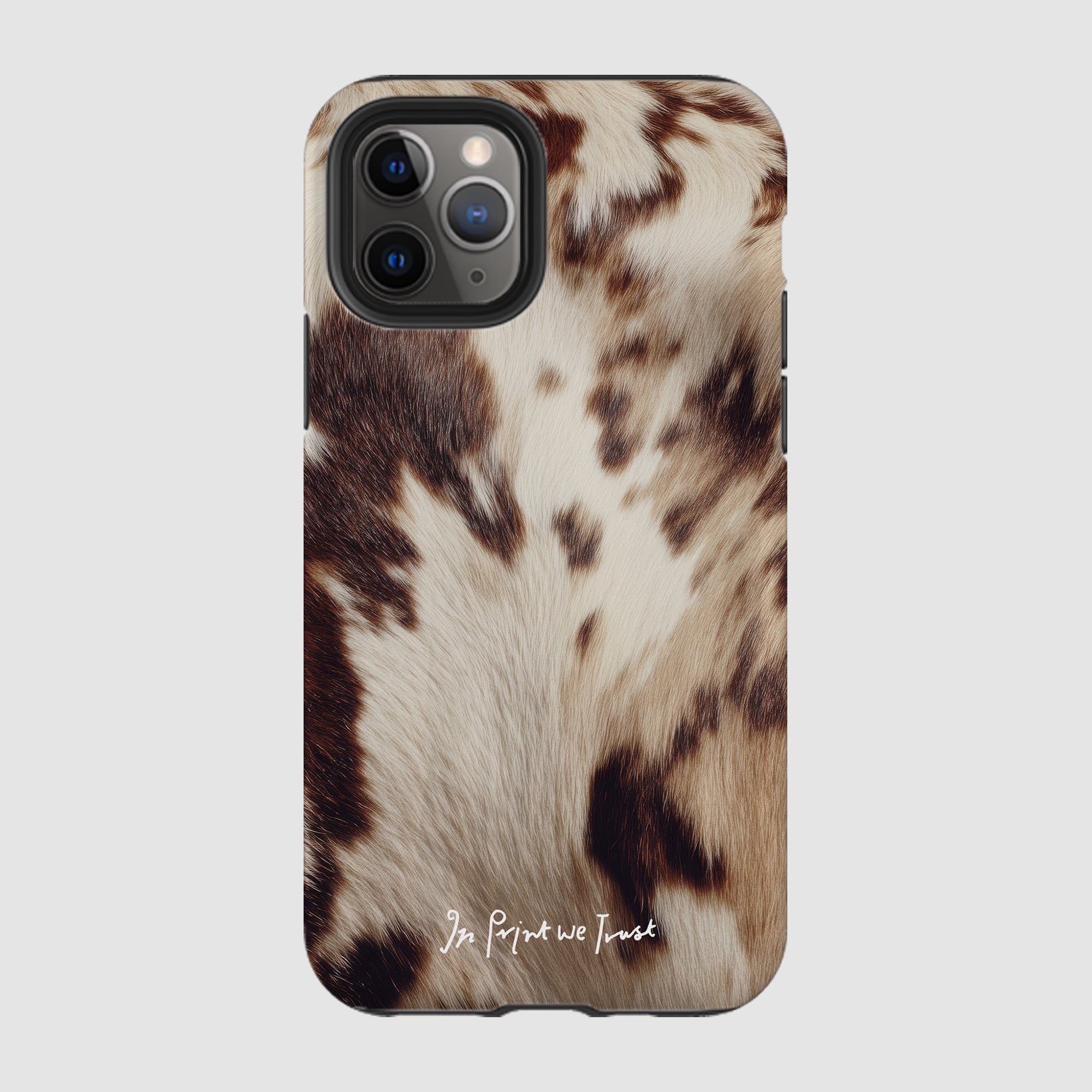 cosy tough iPhone case - In Print We Trust