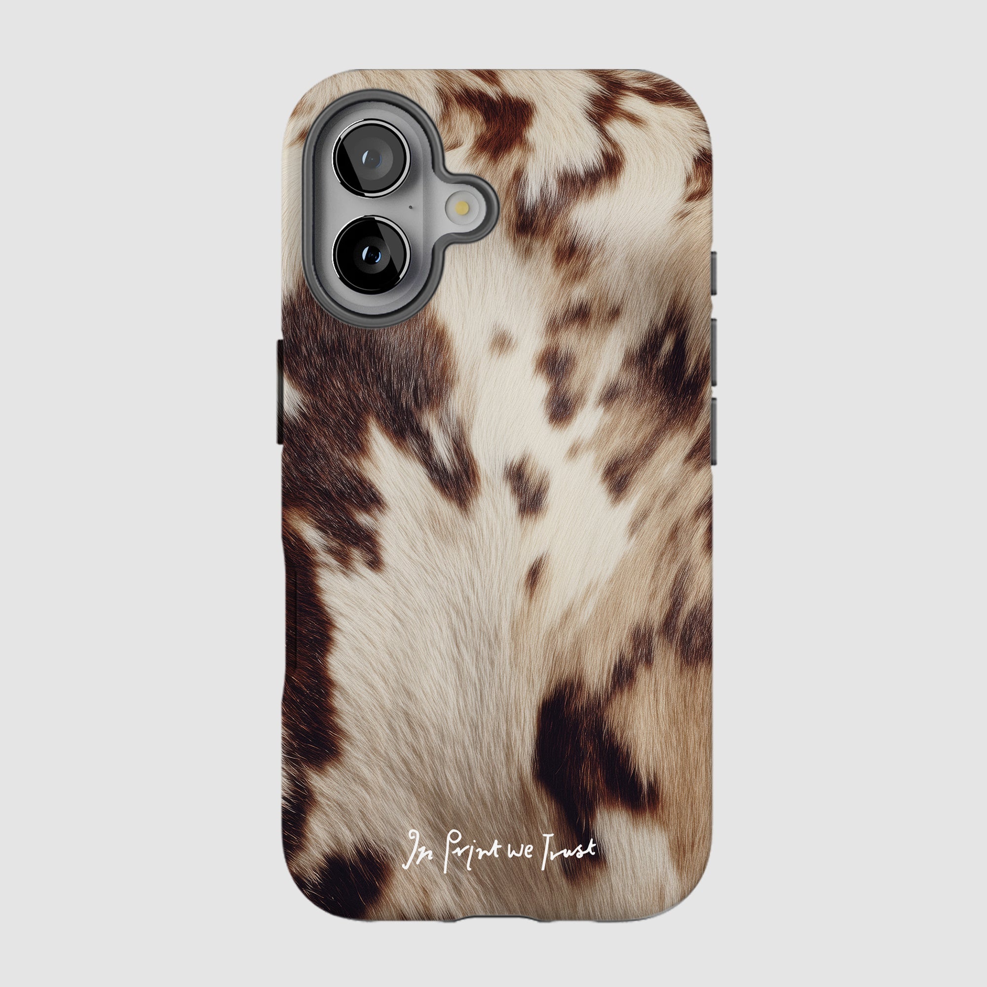 cosy tough iPhone case - In Print We Trust