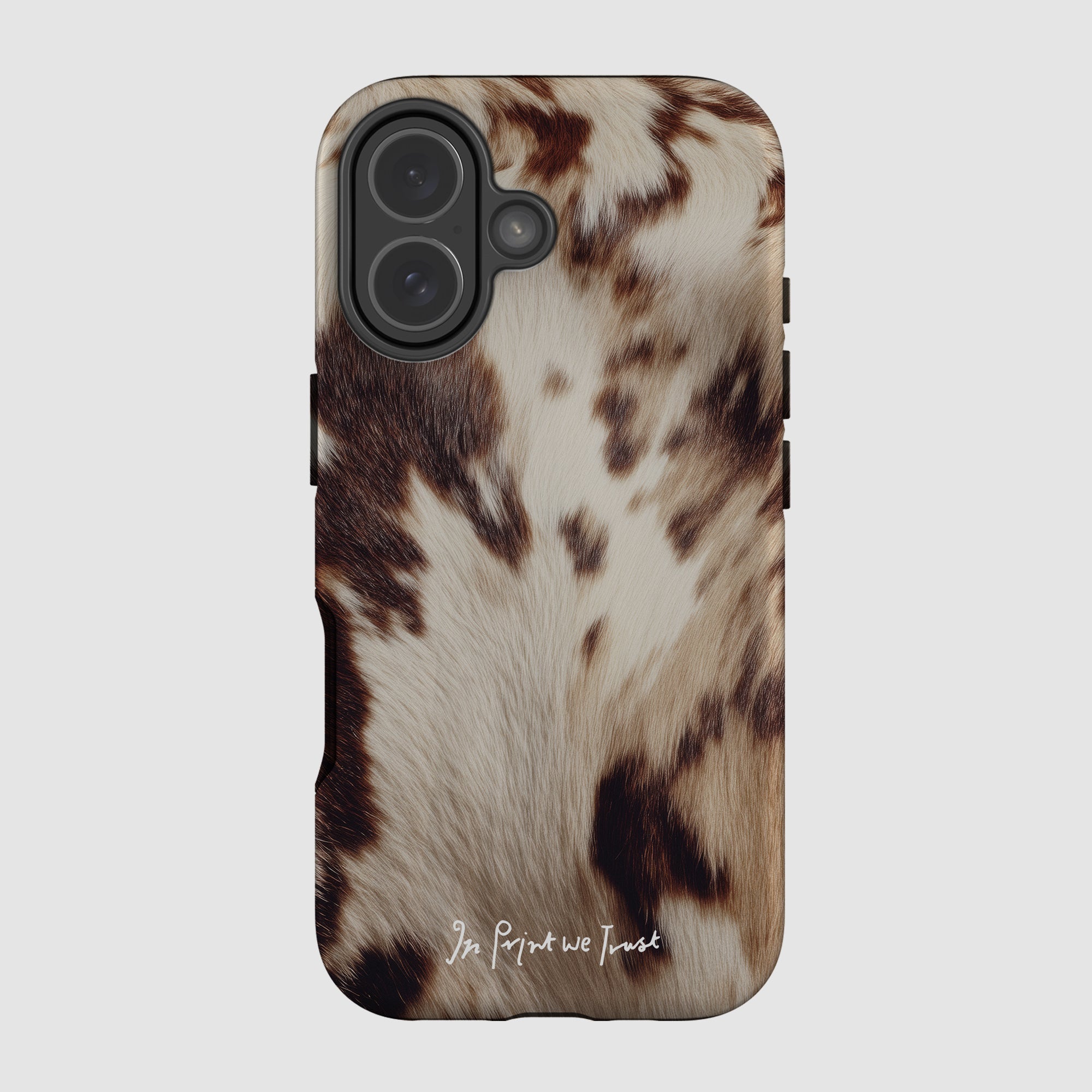 cosy tough iPhone case - In Print We Trust