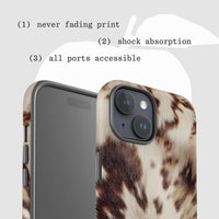cosy tough iPhone case - In Print We Trust