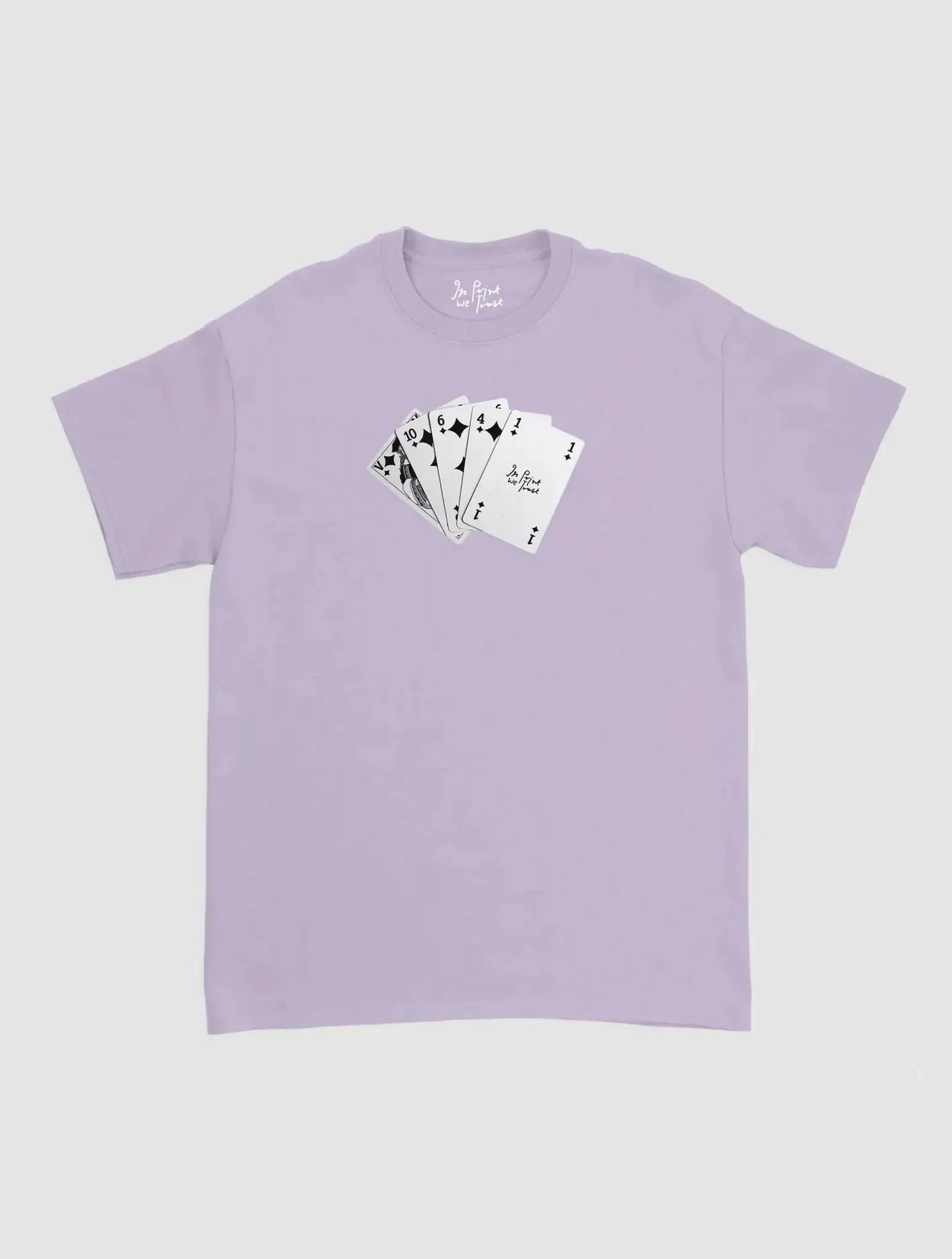 counting cards classic tee - In Print We Trust