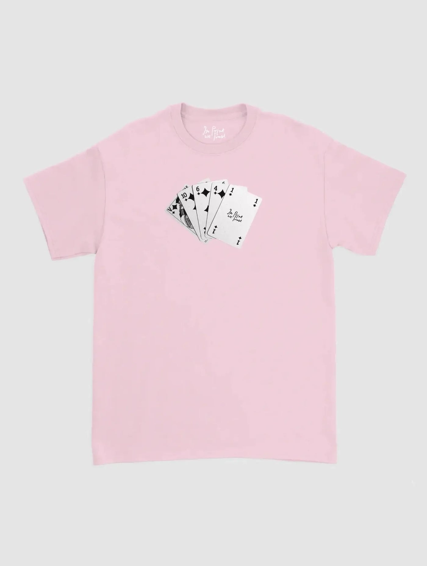 counting cards classic tee - In Print We Trust