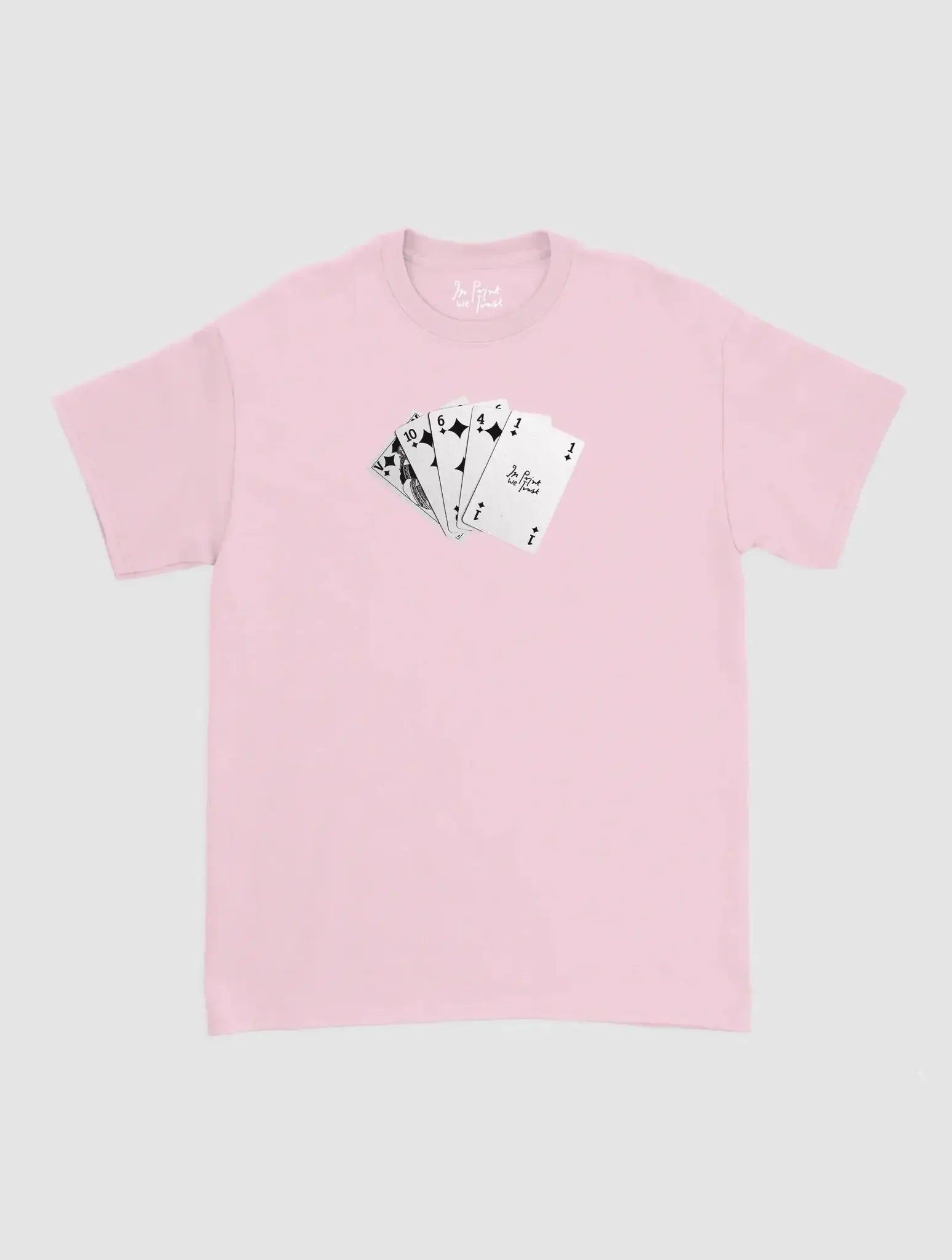 counting cards classic tee - In Print We Trust