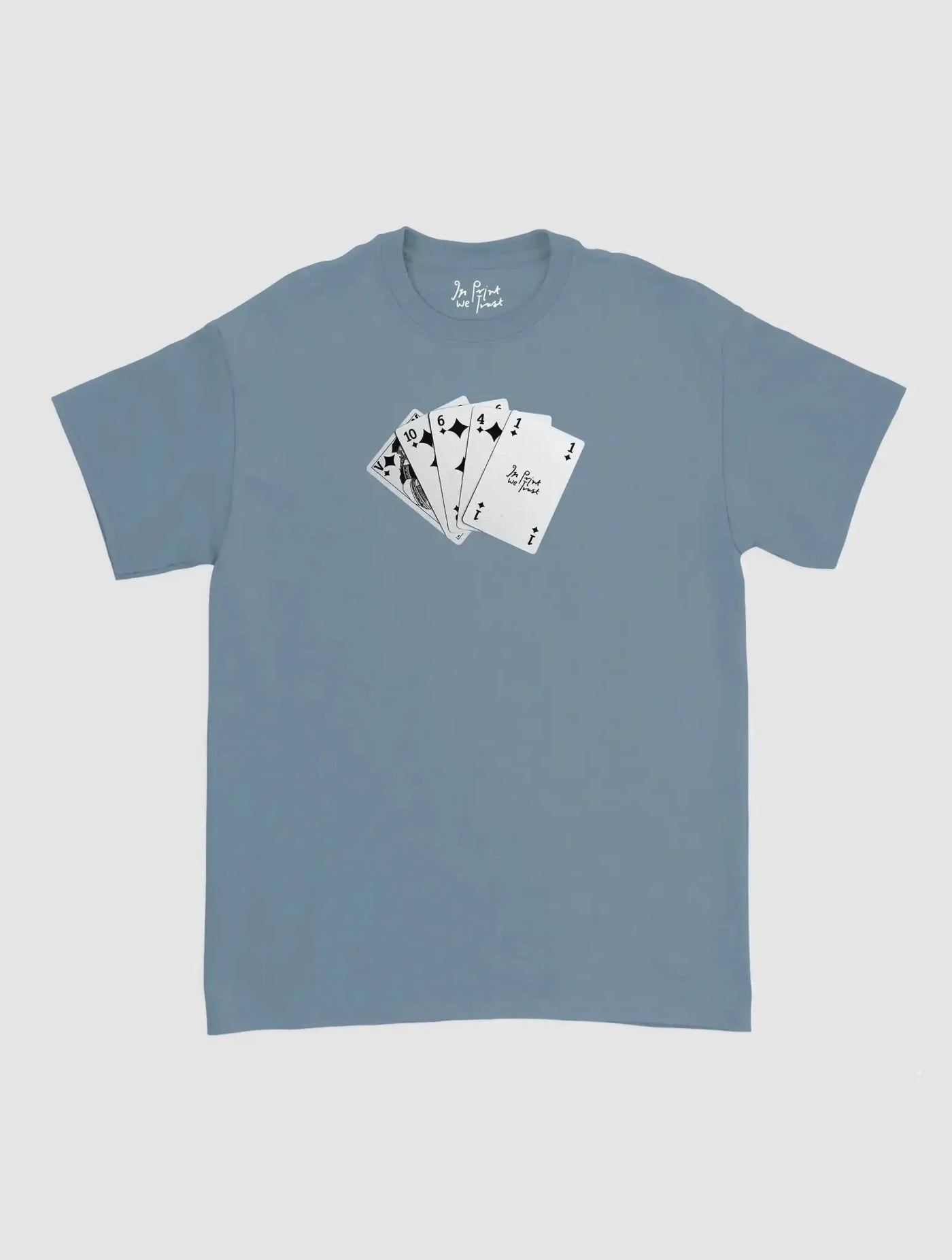 counting cards classic tee - In Print We Trust