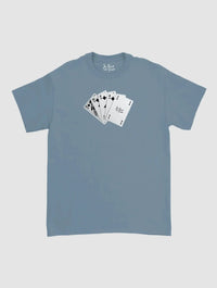 counting cards classic tee - In Print We Trust