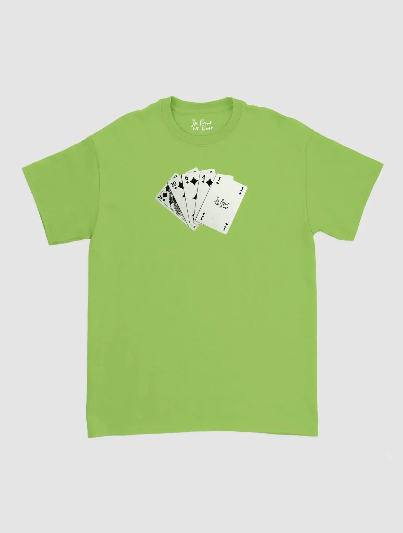 counting cards classic tee - In Print We Trust