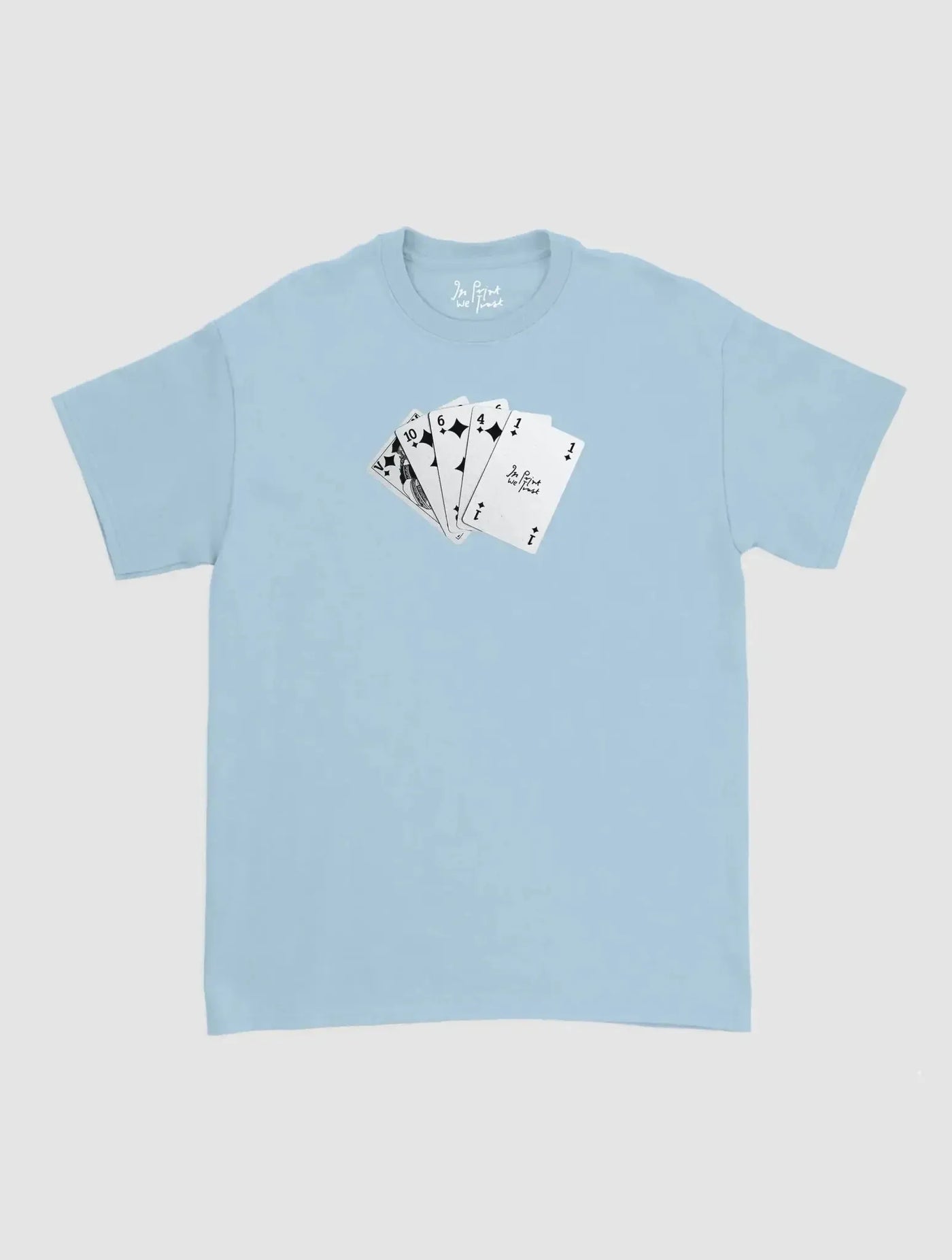 counting cards classic tee - In Print We Trust
