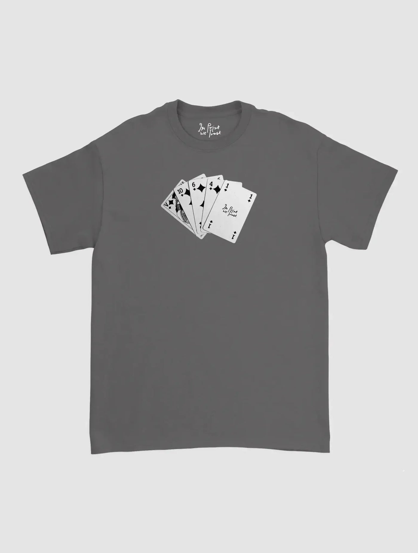 counting cards classic tee - In Print We Trust