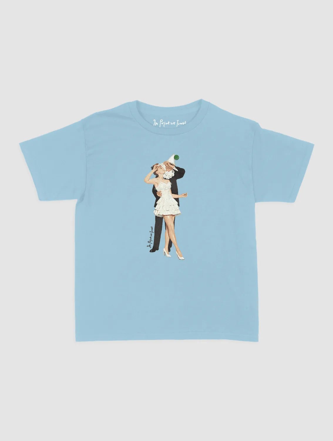 couple baby tee - In Print We Trust