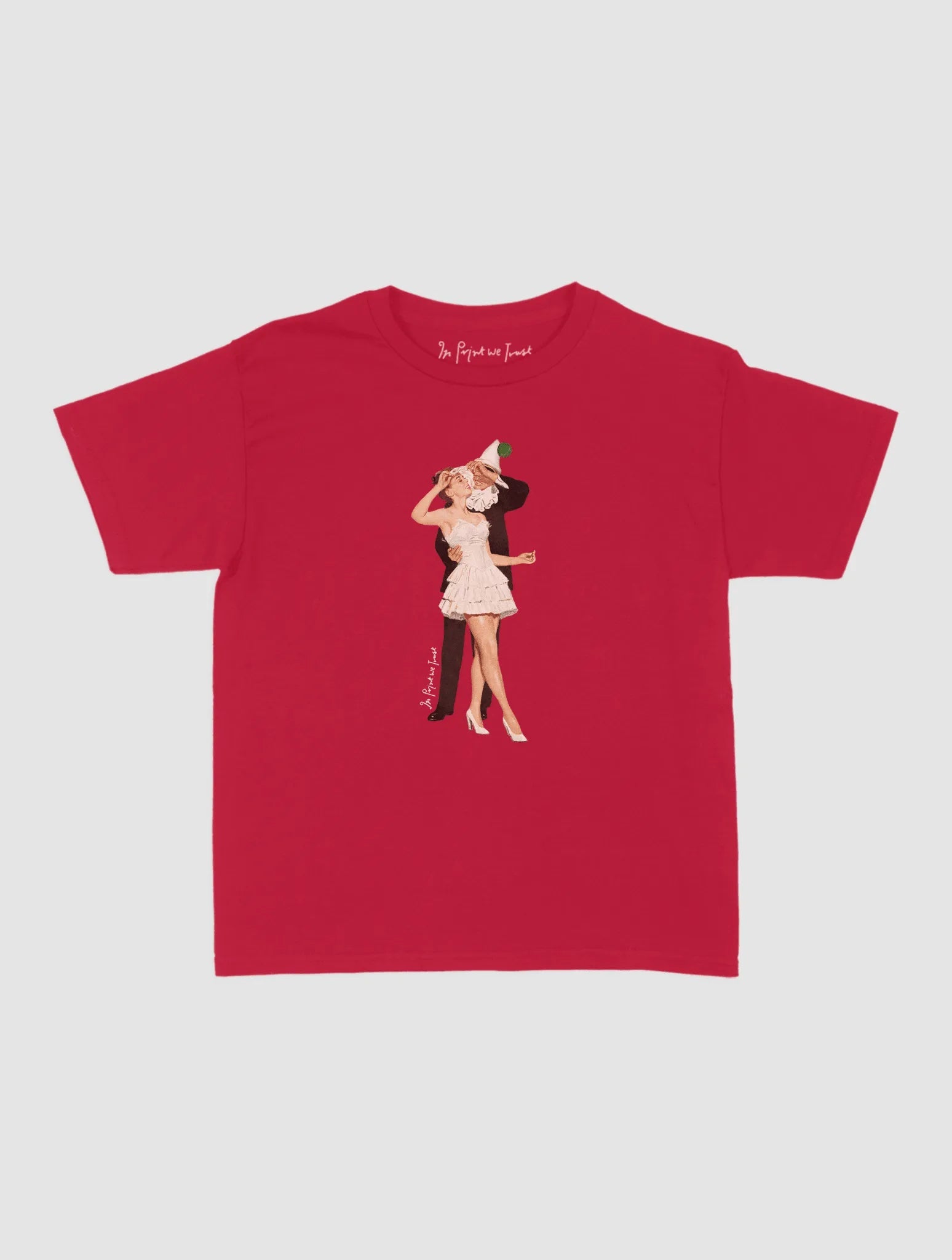 couple baby tee - In Print We Trust