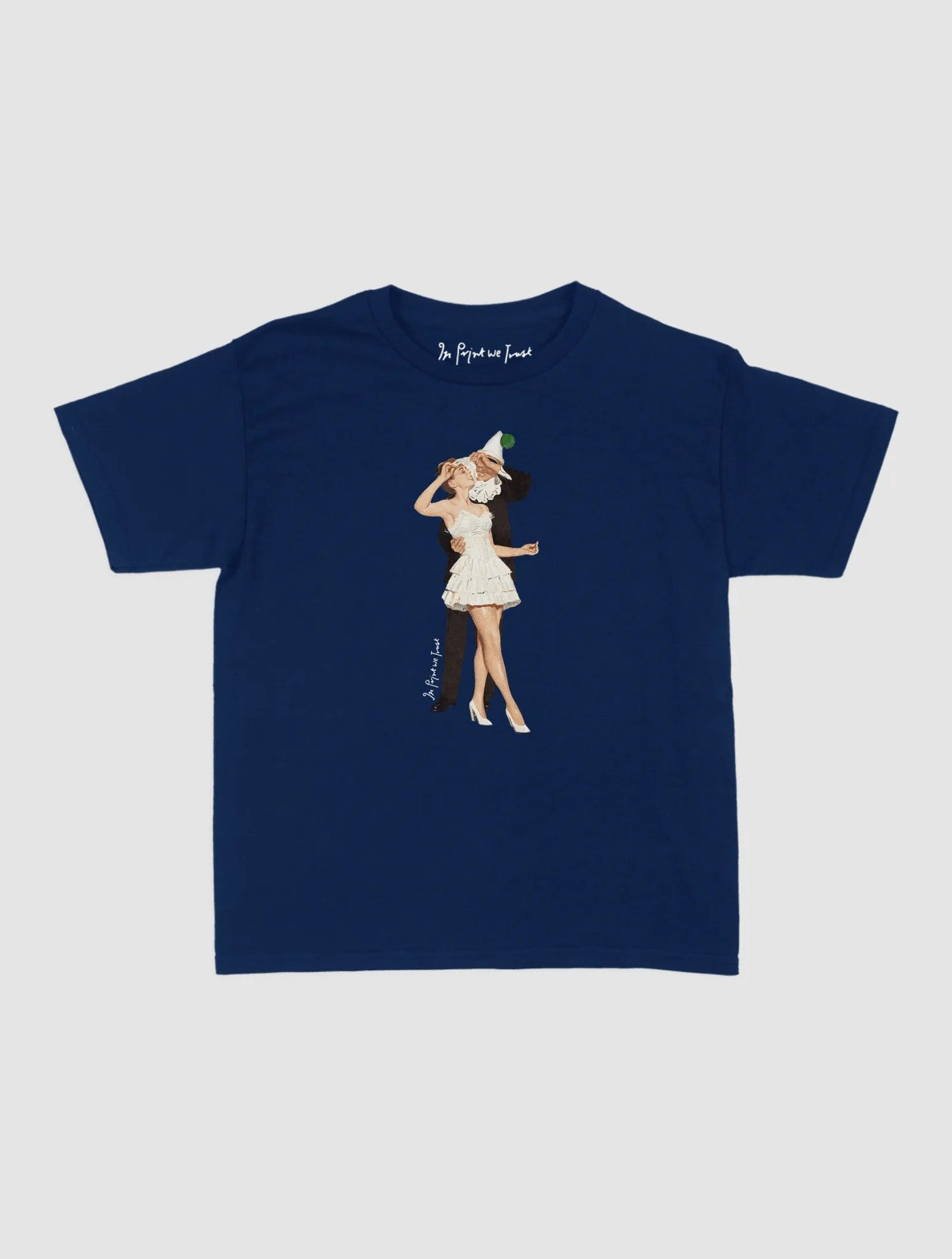 couple baby tee - In Print We Trust