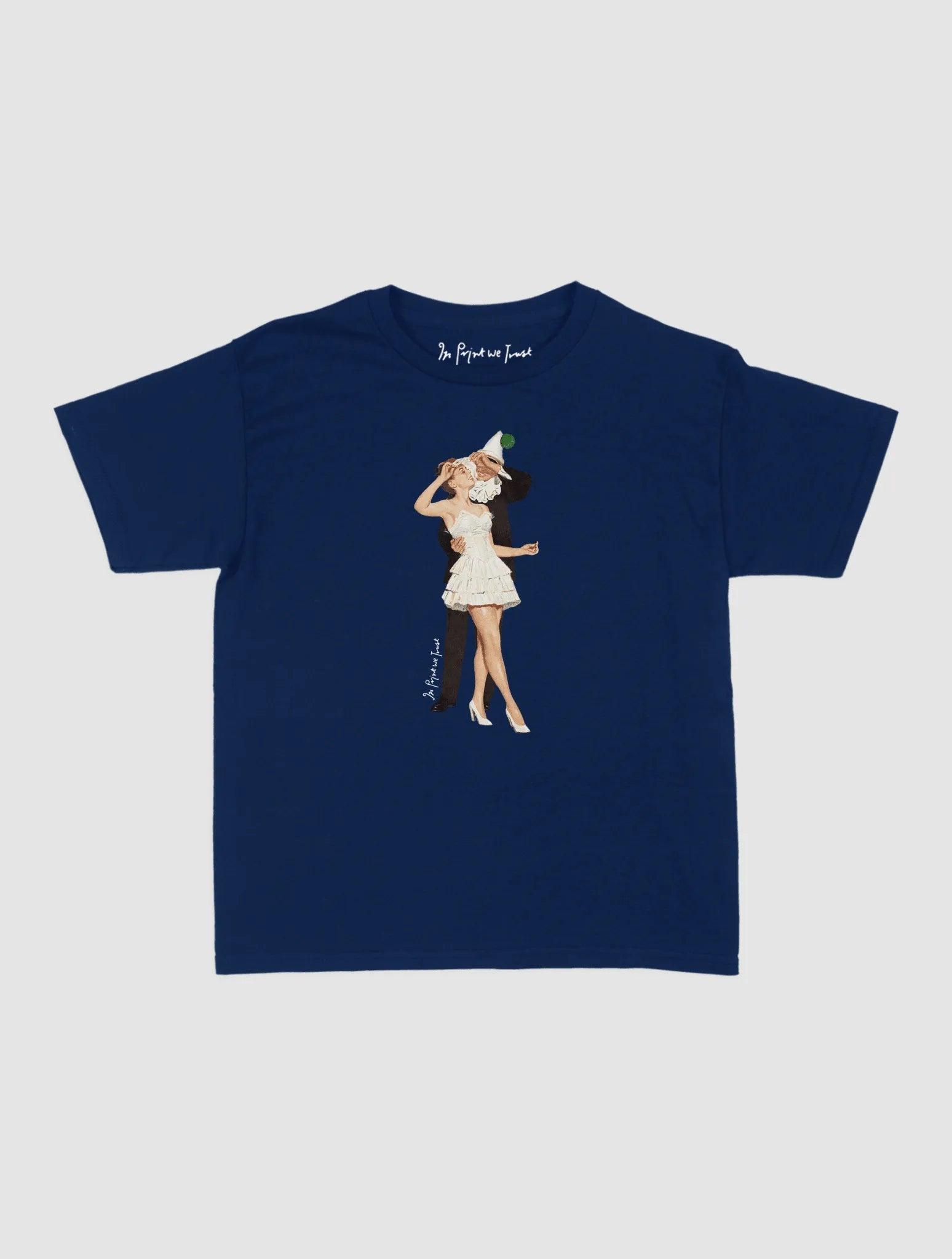 couple baby tee - In Print We Trust