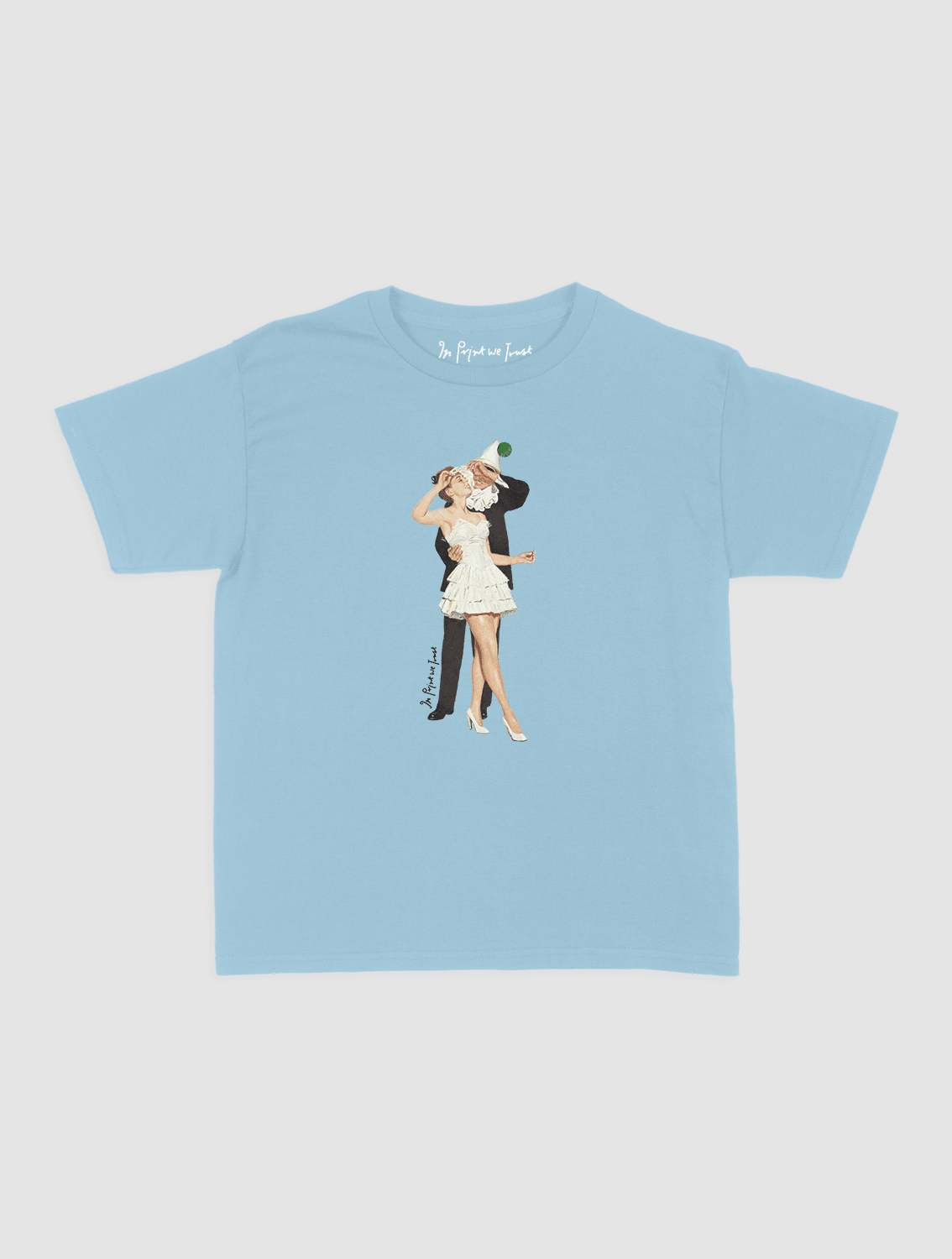 couple baby tee - In Print We Trust