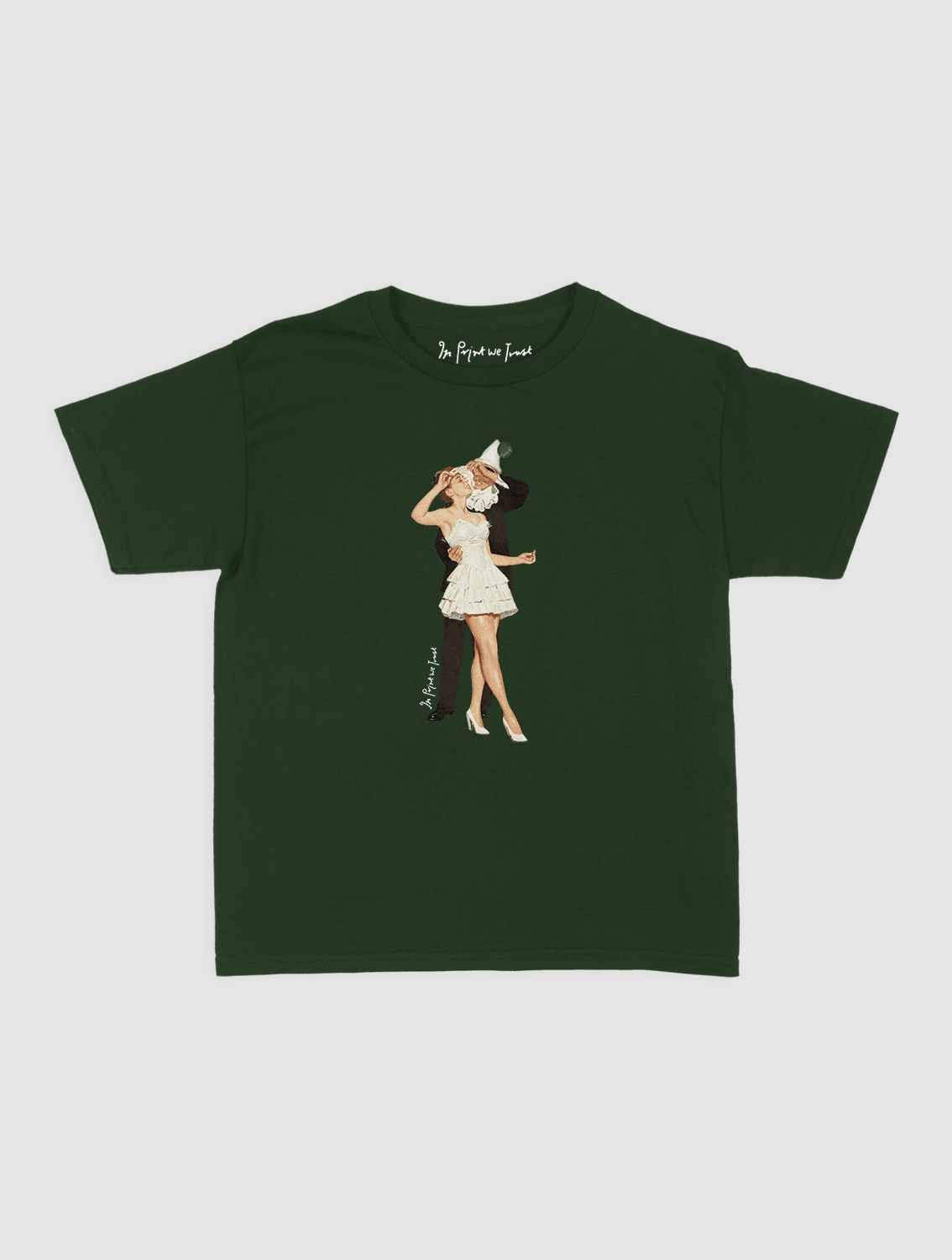 couple baby tee - In Print We Trust