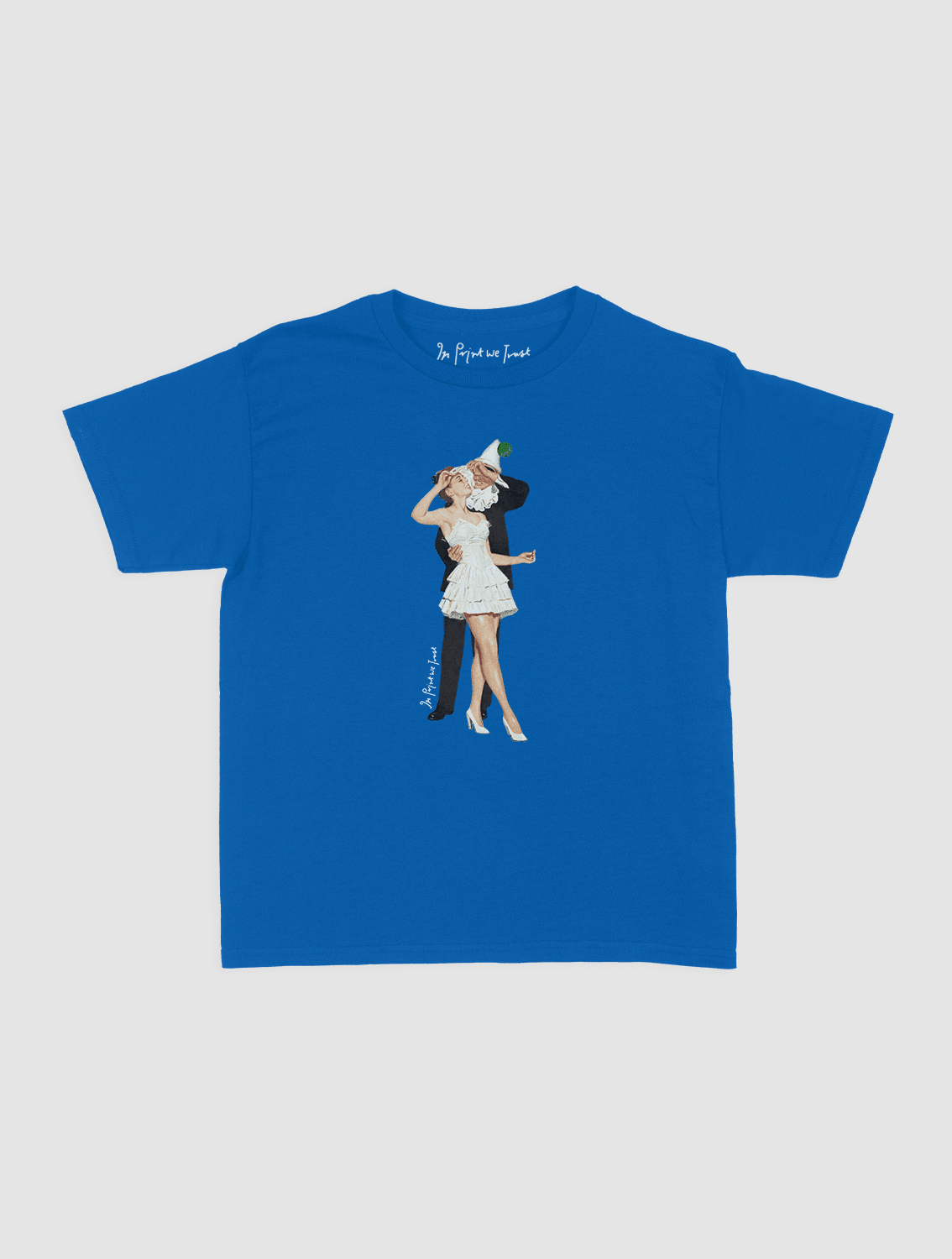 couple baby tee - In Print We Trust