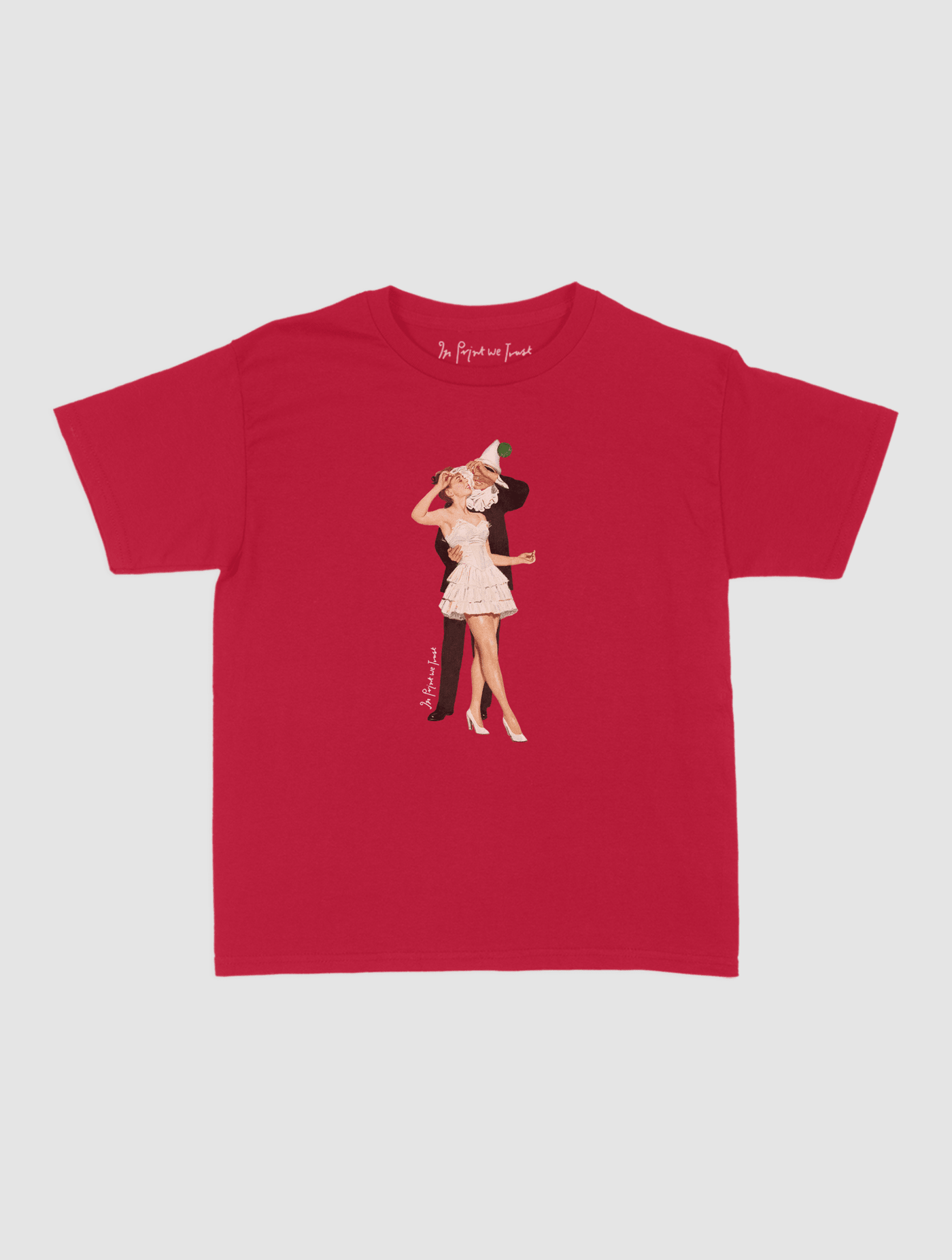 couple baby tee - In Print We Trust
