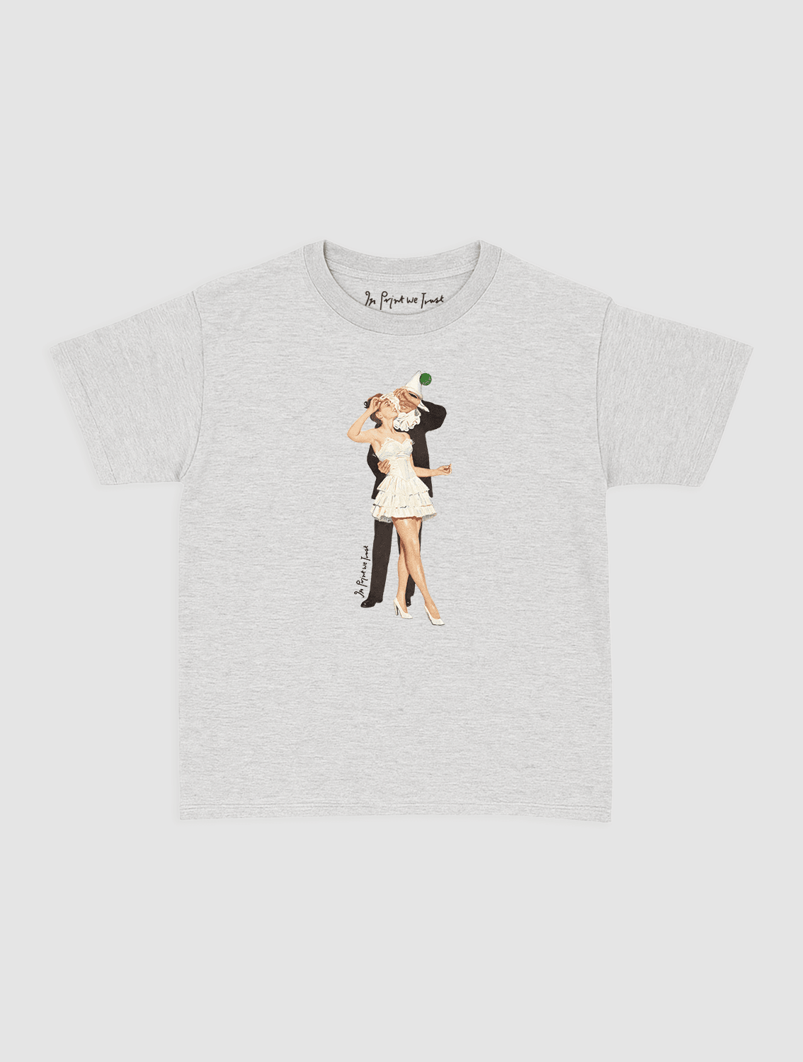 couple baby tee - In Print We Trust