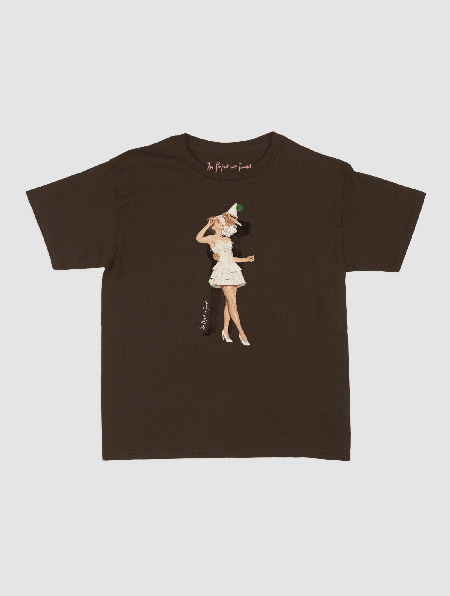 couple baby tee - In Print We Trust