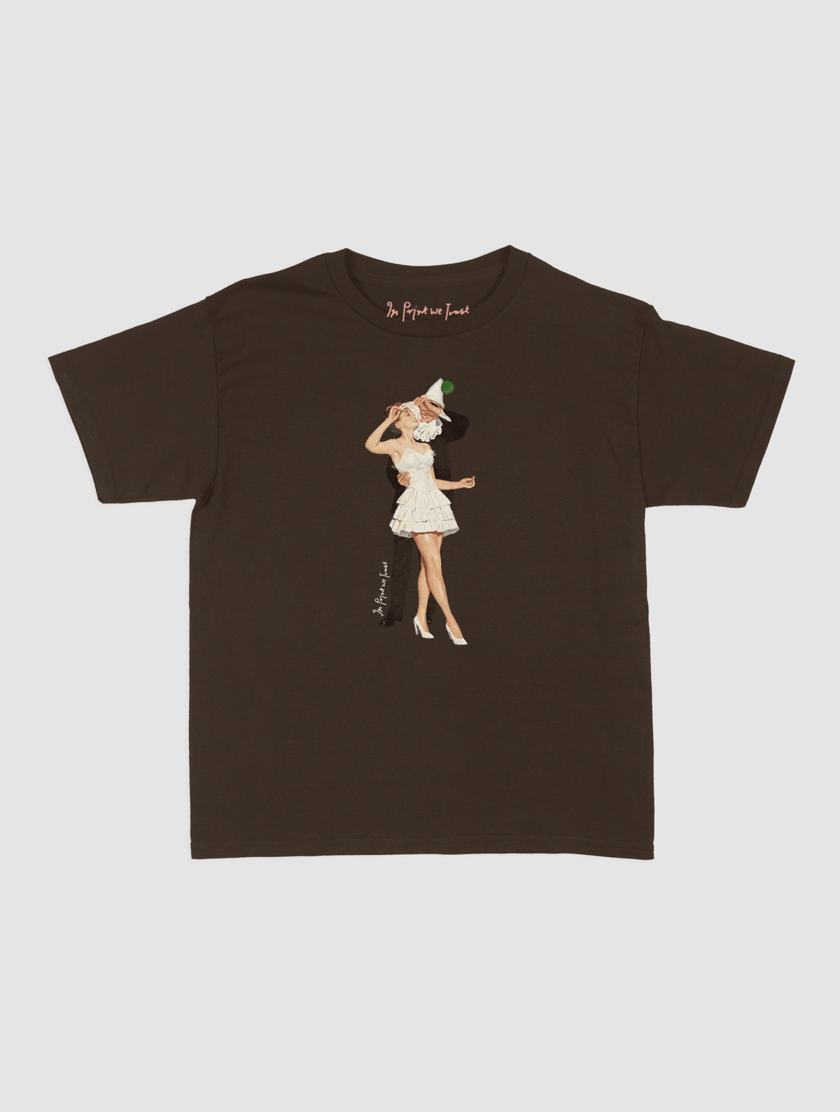 couple baby tee - In Print We Trust