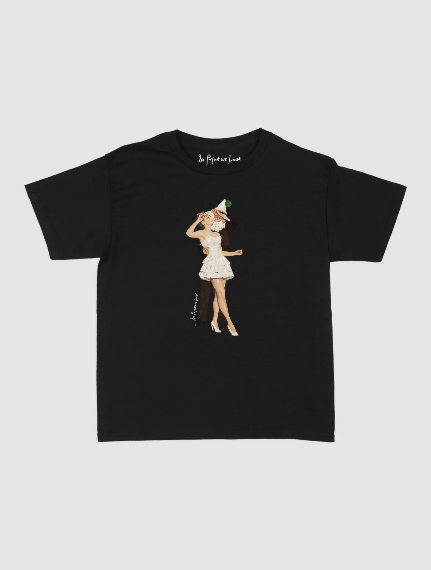 couple baby tee - In Print We Trust