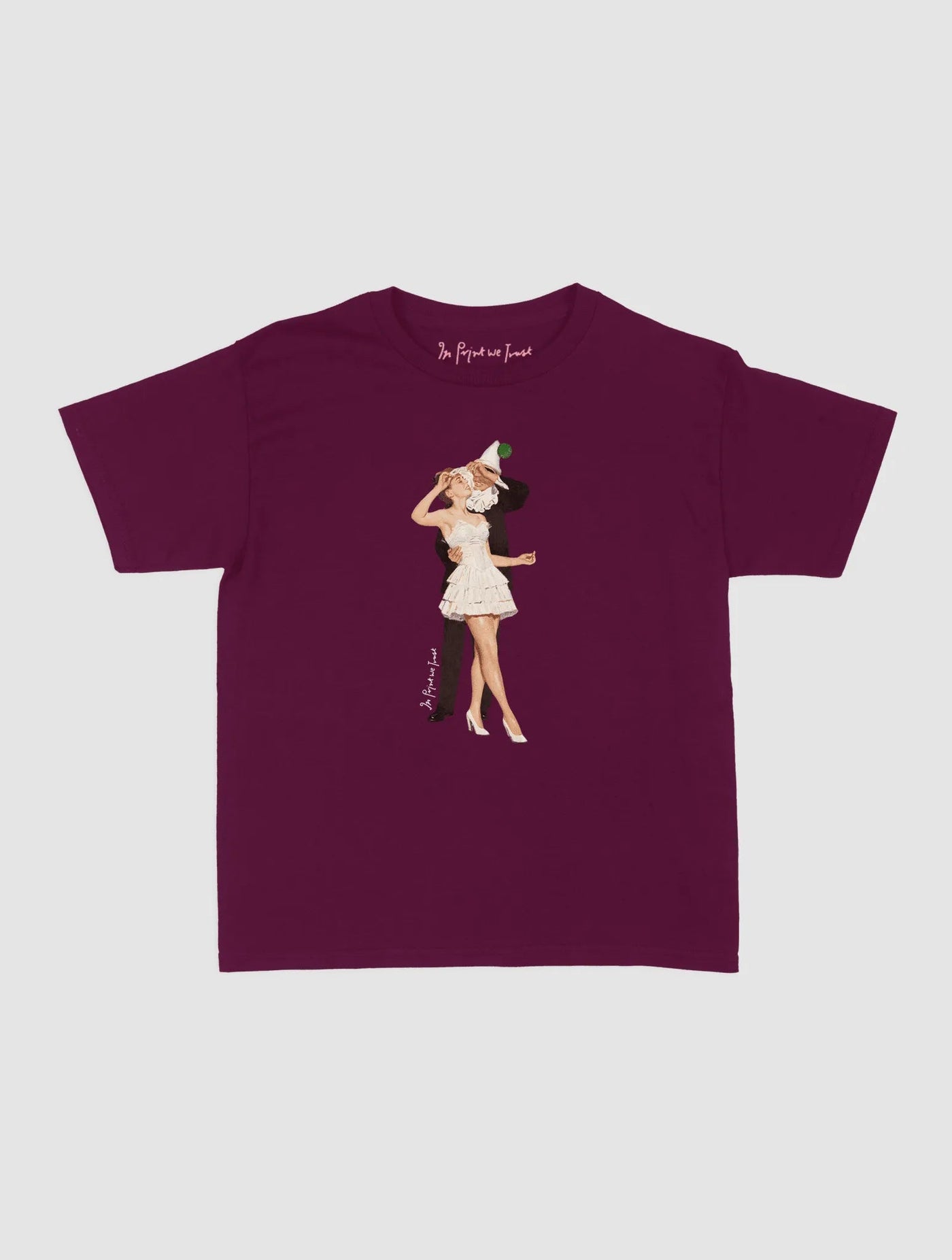 couple baby tee - In Print We Trust
