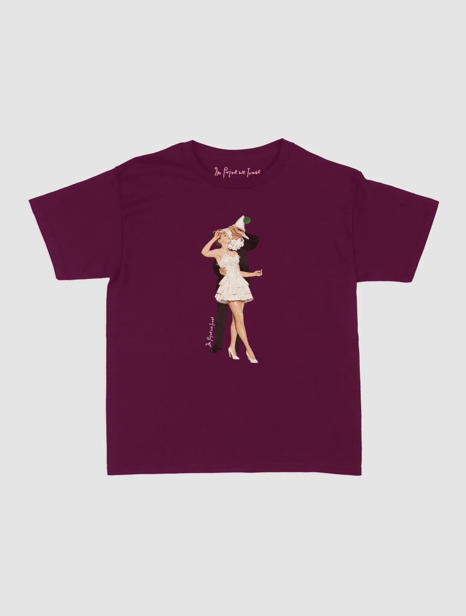 couple baby tee - In Print We Trust