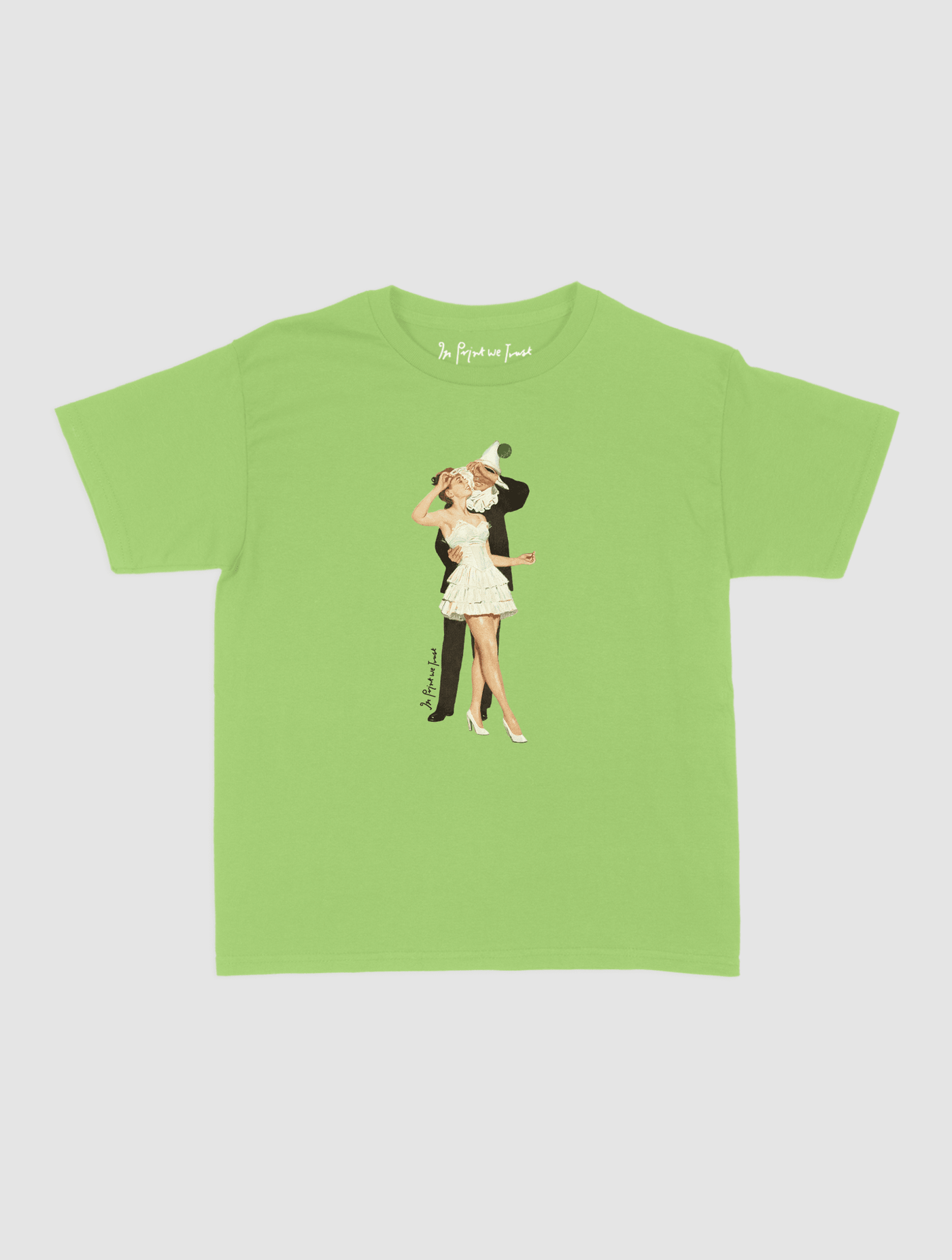 couple baby tee - In Print We Trust