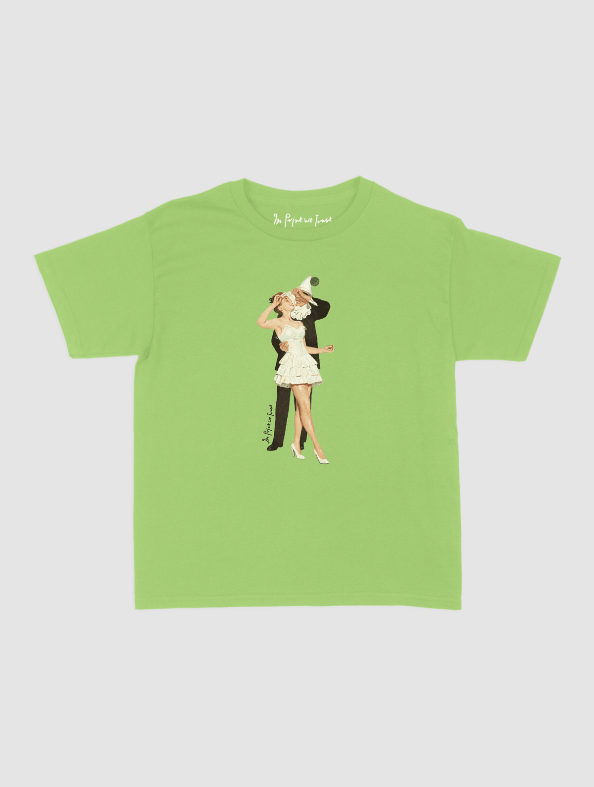 couple baby tee - In Print We Trust