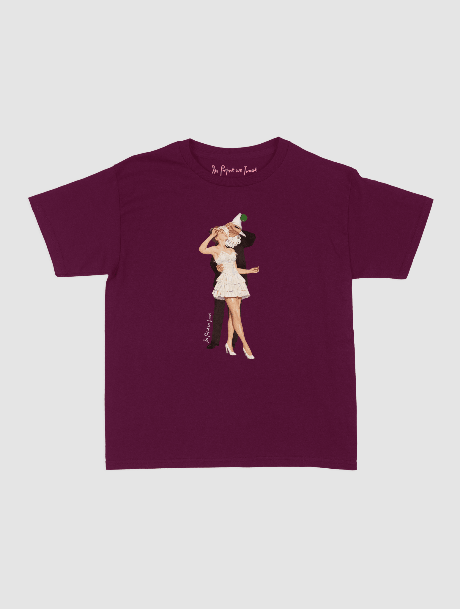 couple baby tee - In Print We Trust