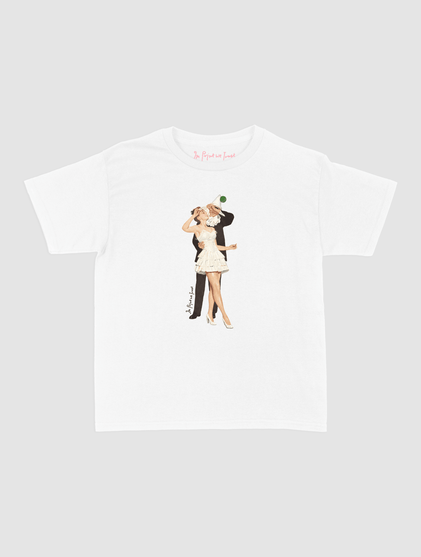 couple baby tee - In Print We Trust