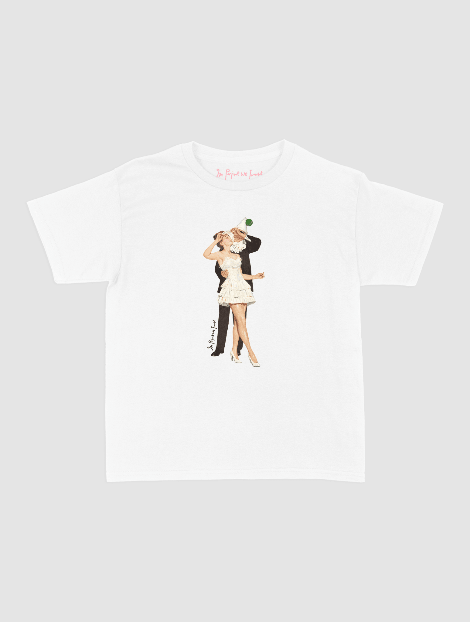 couple baby tee - In Print We Trust