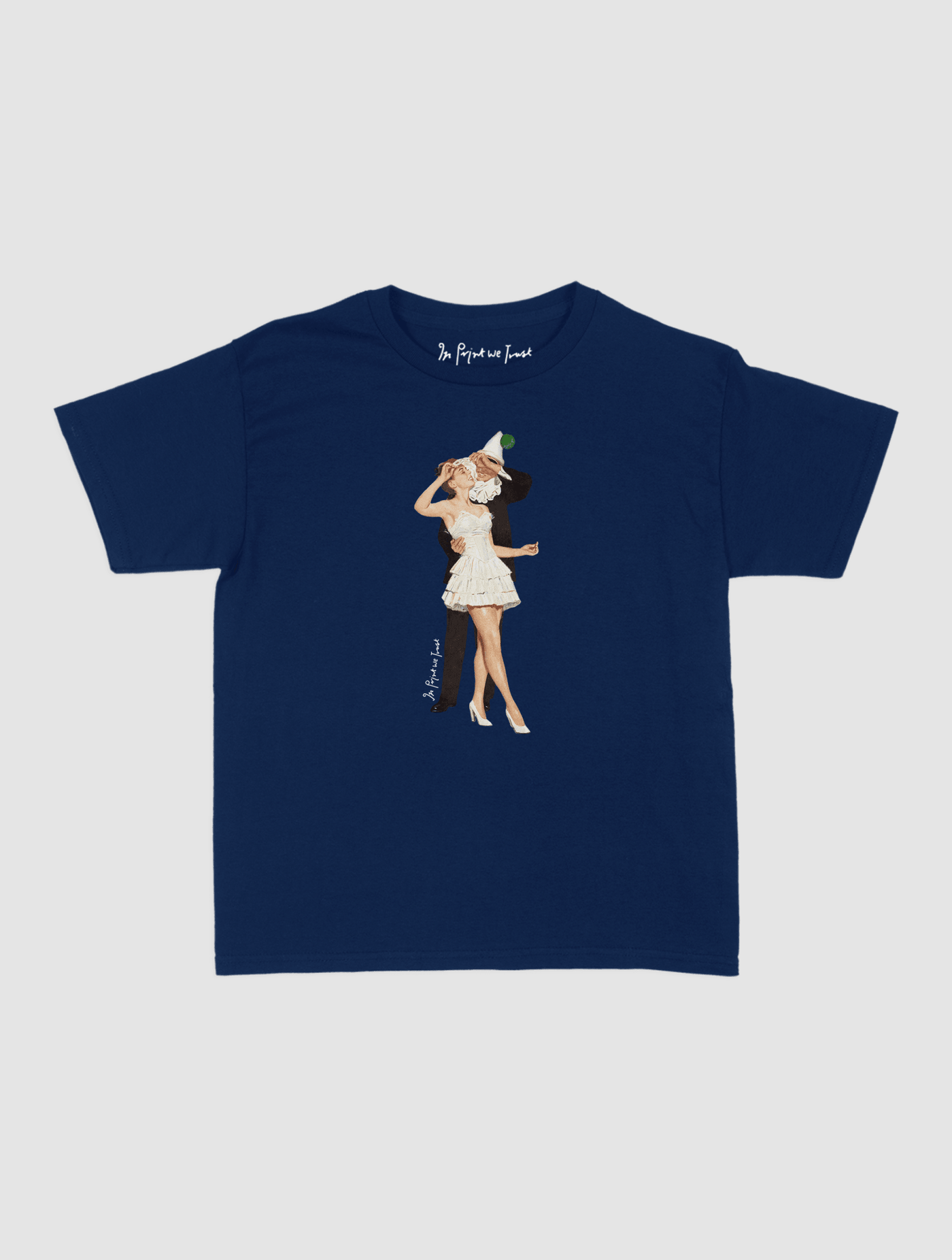 couple baby tee - In Print We Trust