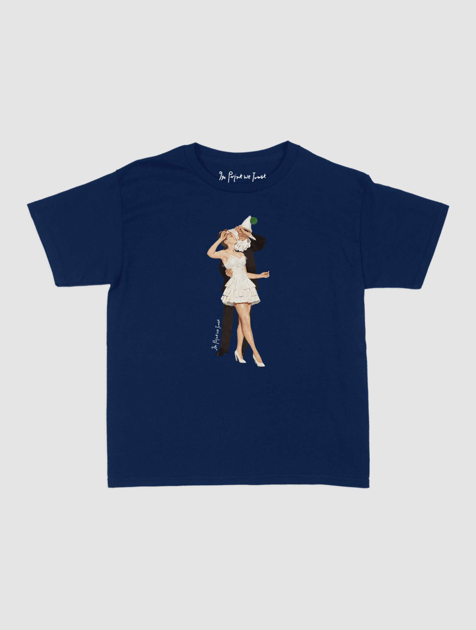 couple baby tee - In Print We Trust