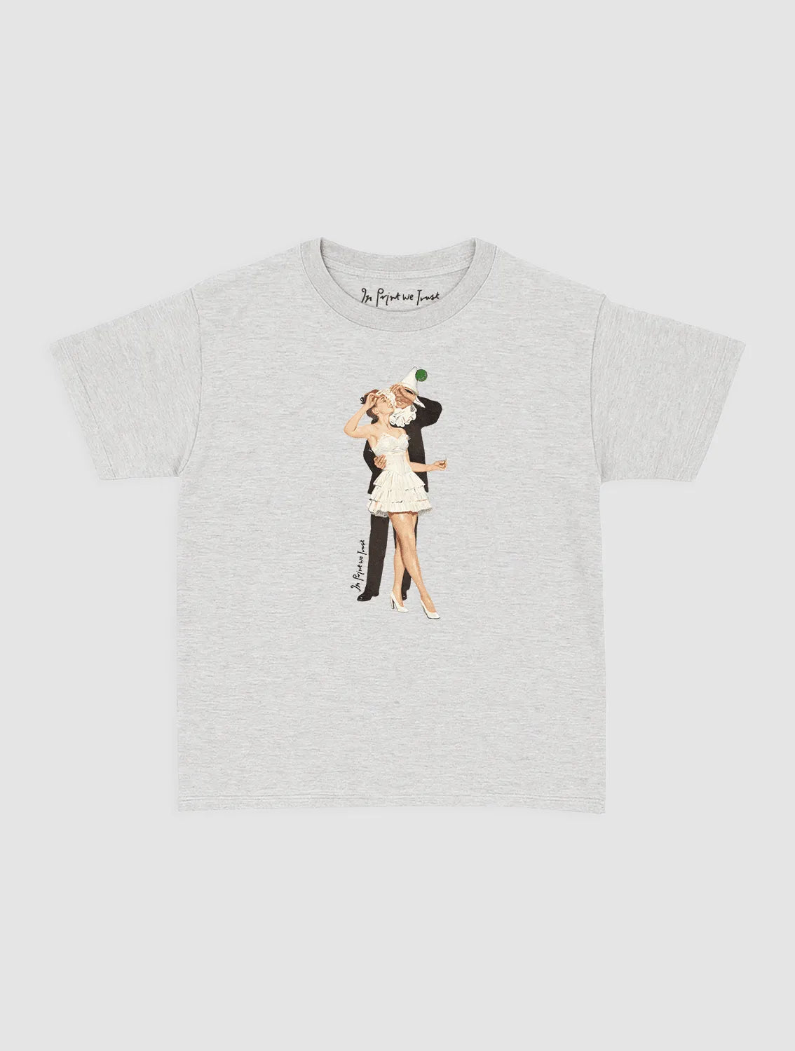 couple baby tee - In Print We Trust