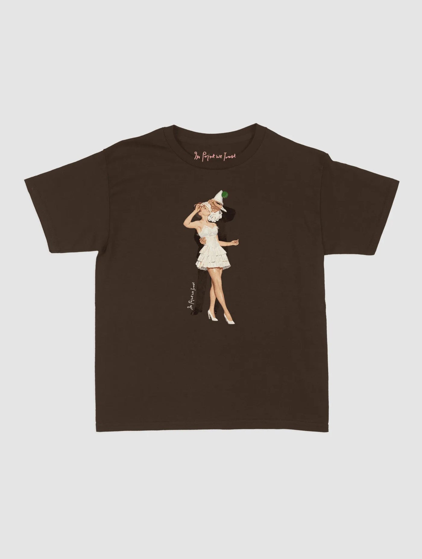 couple baby tee - In Print We Trust