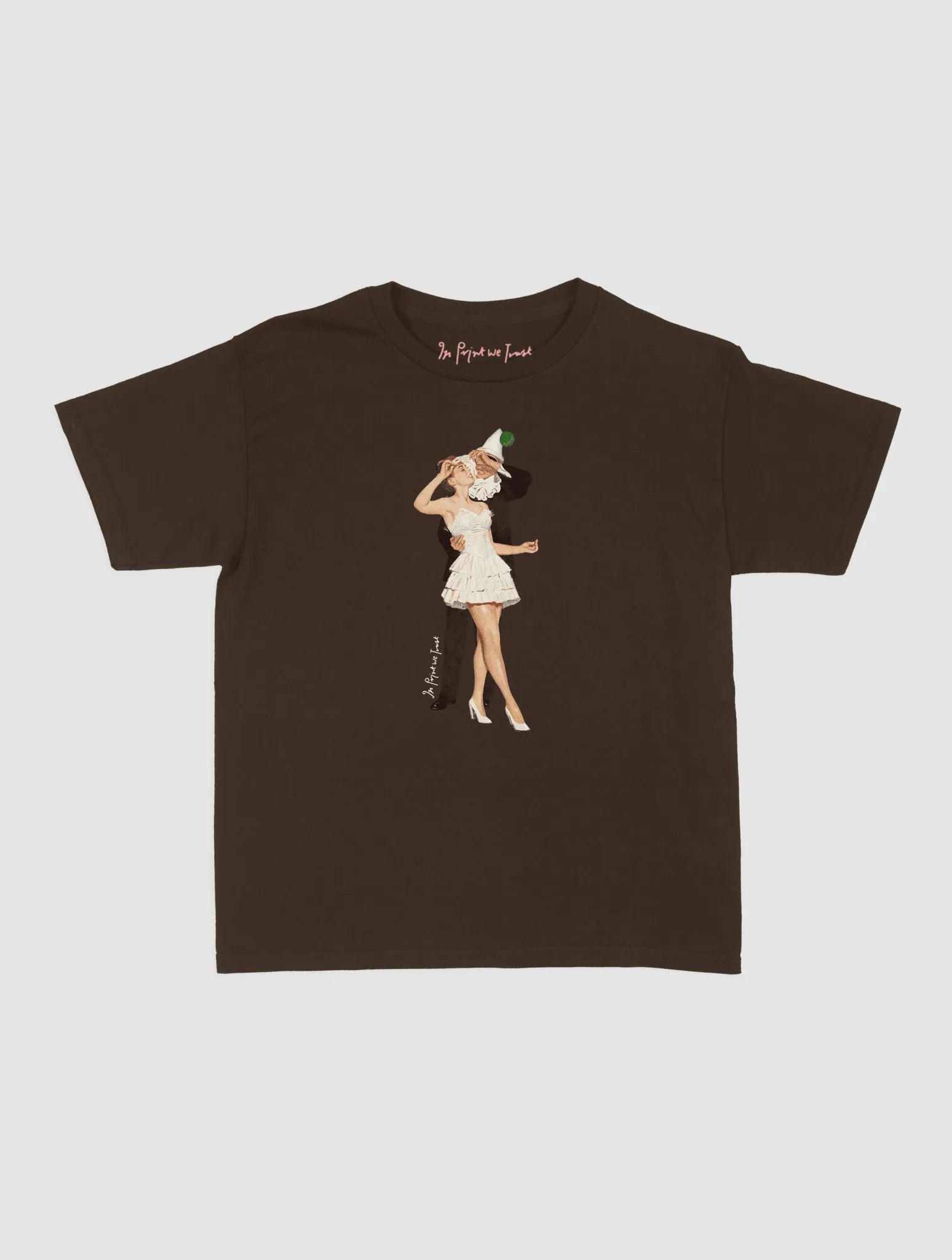 couple baby tee - In Print We Trust