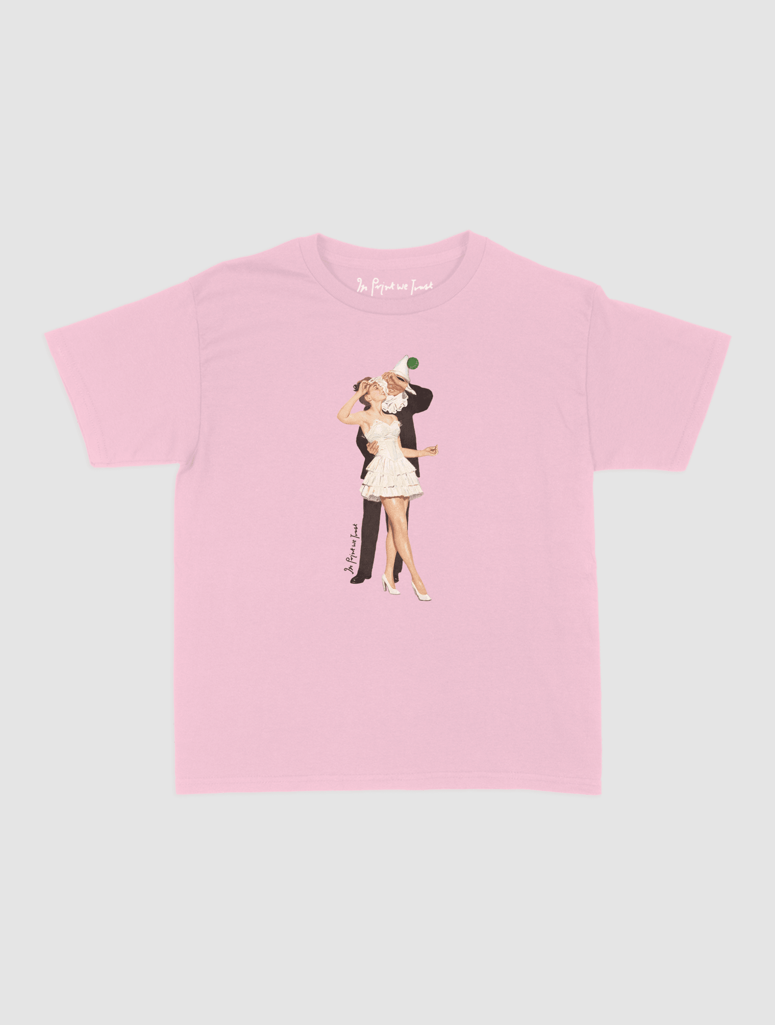couple baby tee - In Print We Trust