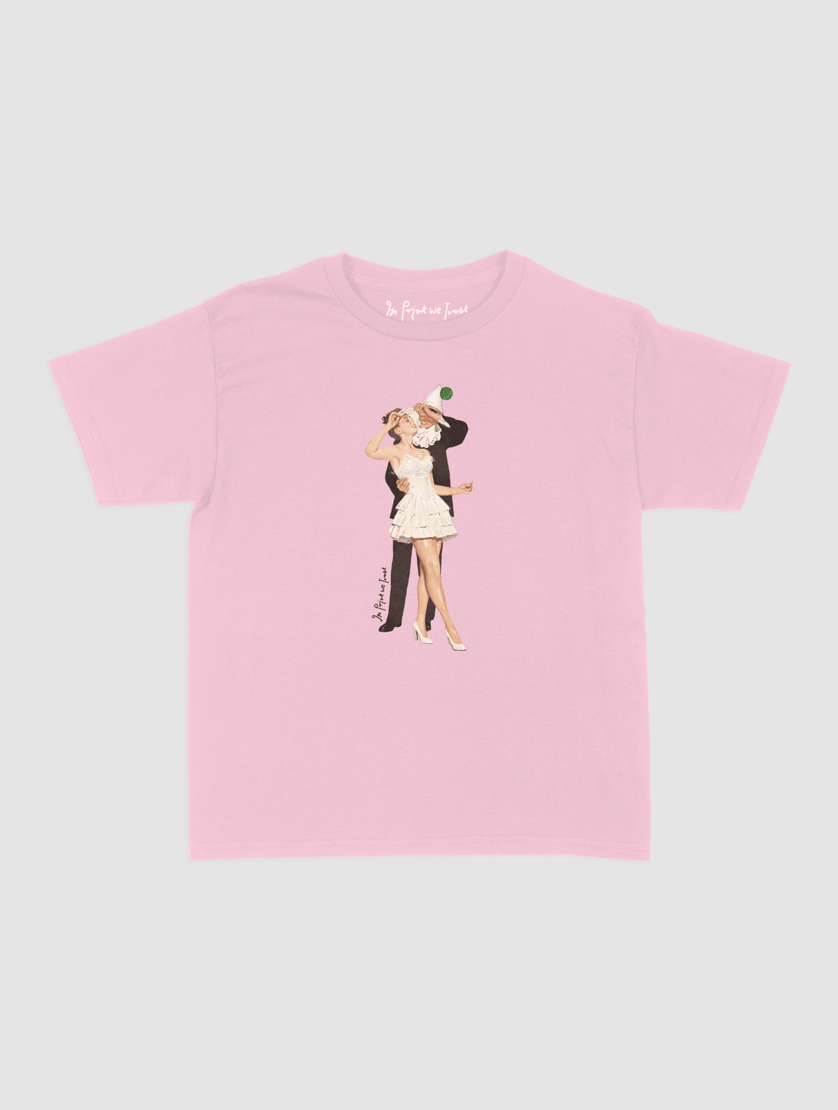 couple baby tee - In Print We Trust