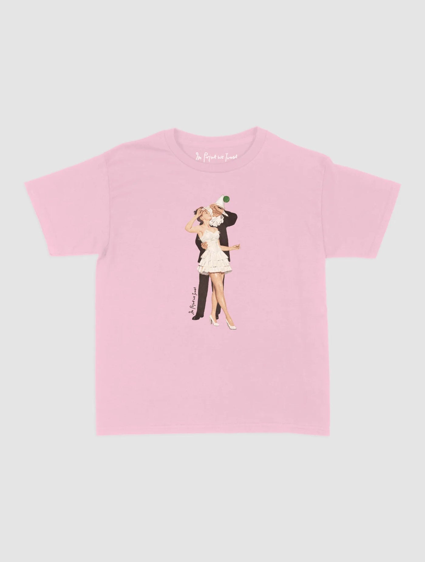 couple baby tee - In Print We Trust