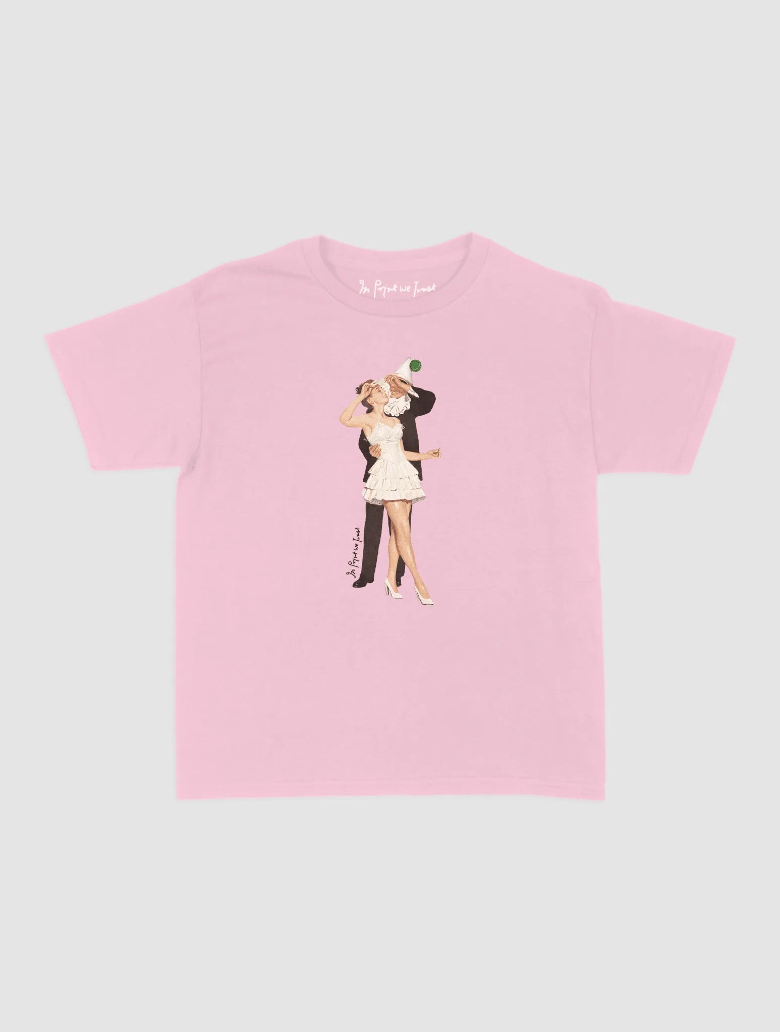 couple baby tee - In Print We Trust