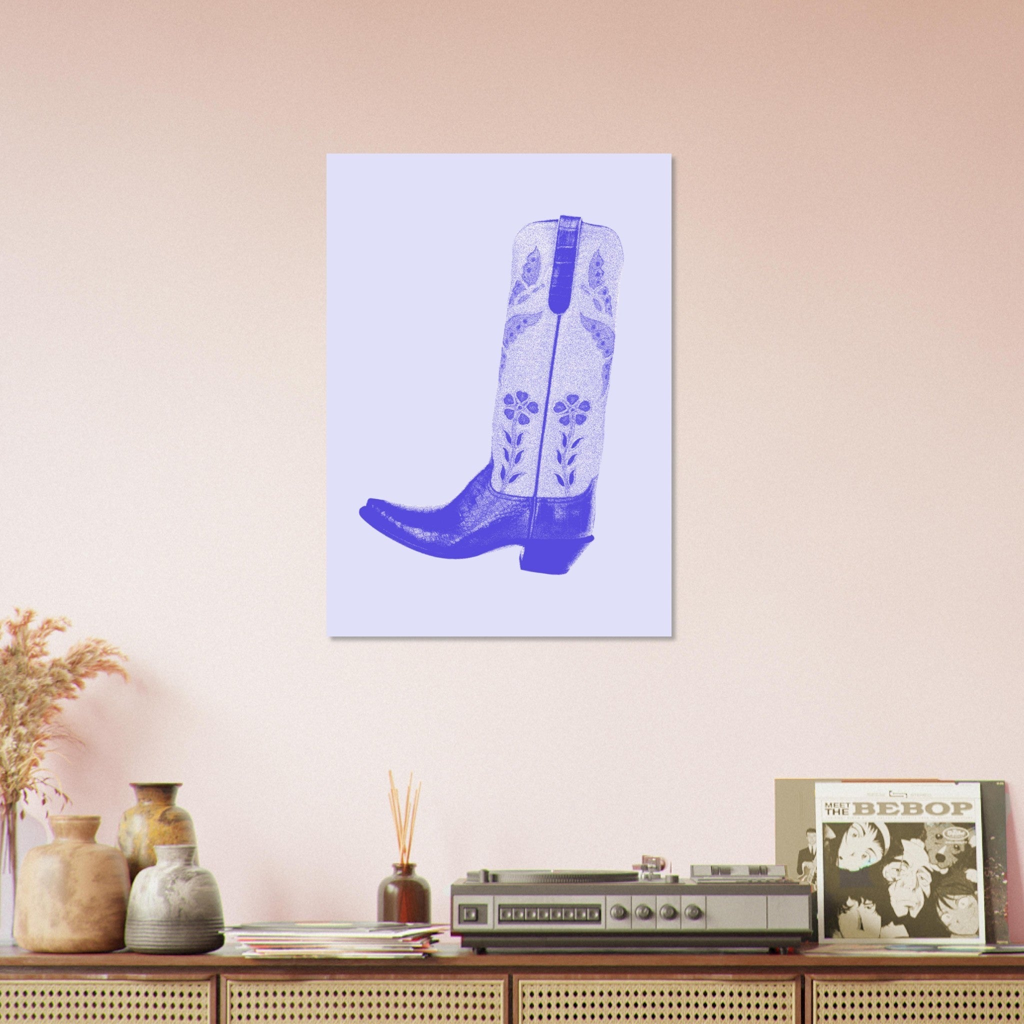 'Cowboy' art print - In Print We Trust