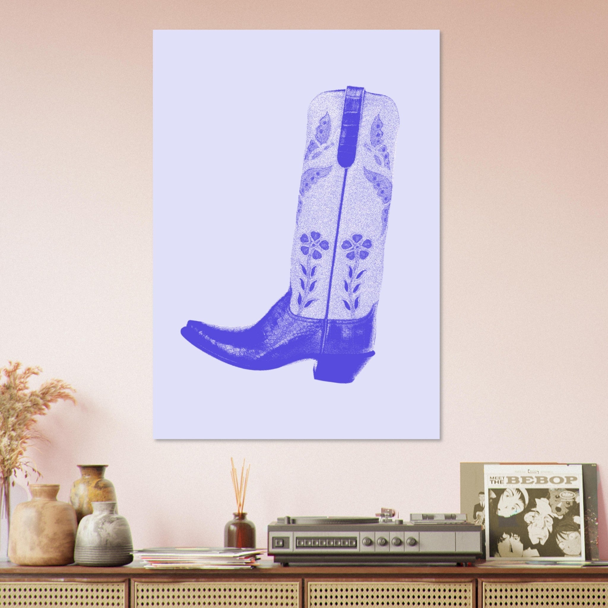 'Cowboy' art print - In Print We Trust