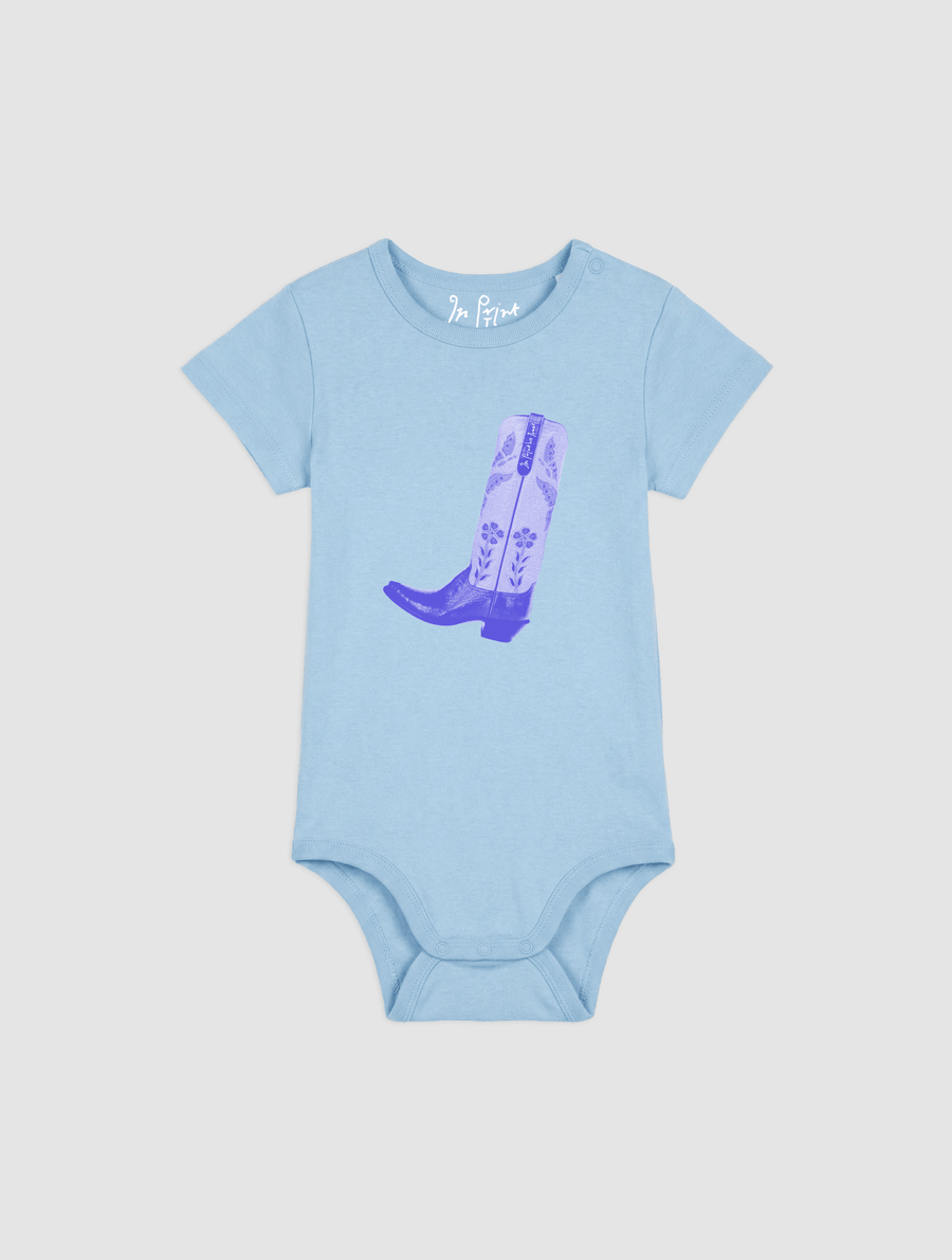 cowboy bodysuit for babies - In Print We Trust